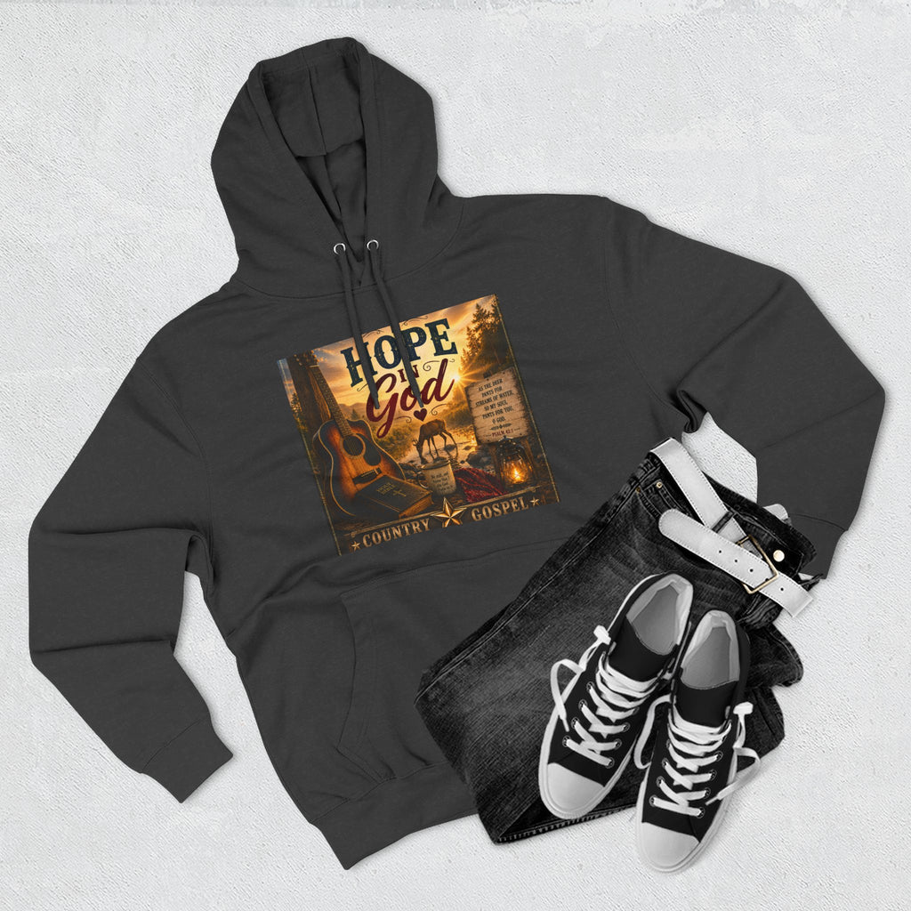 Hope in God  — Brave Hearts Country Gospel Fleece Hoodie