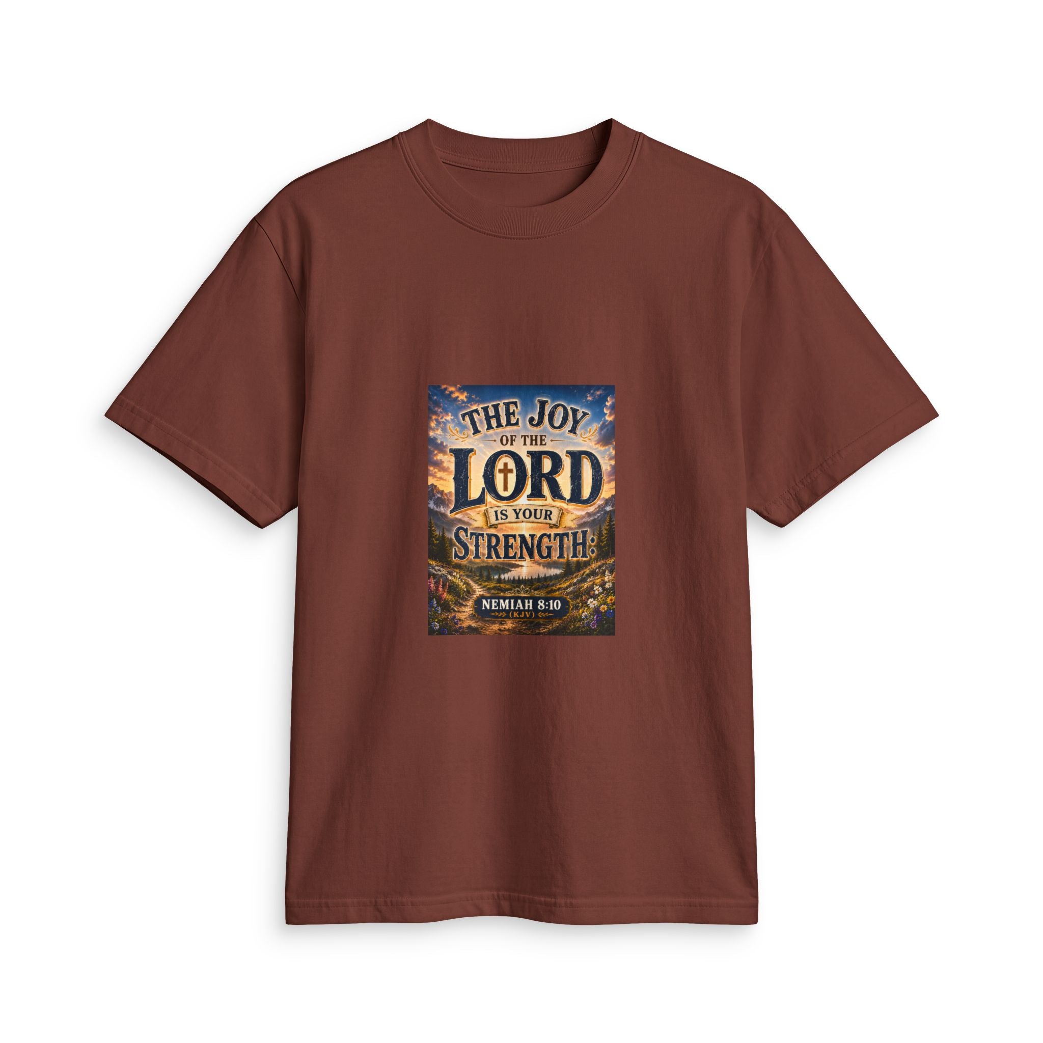 The Joy of the Lord Is Your Strength — Brave Hearts Country Gospel T-Shirt