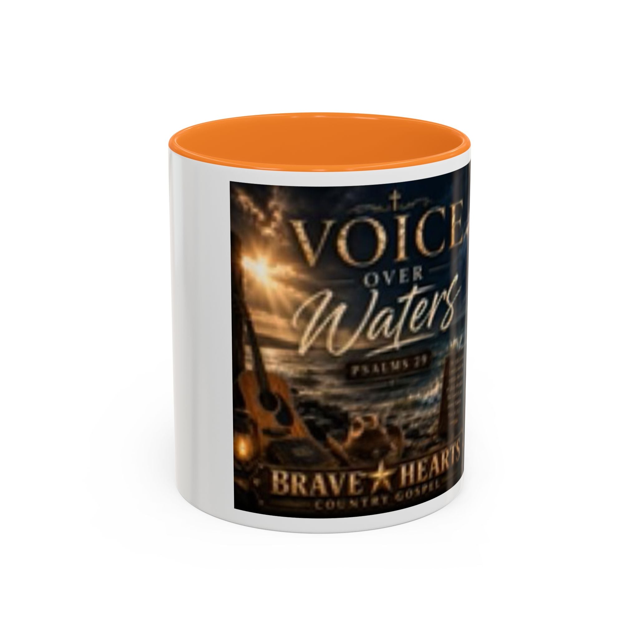VOICE OVER WATERS - Brave Hearts Country Gospel MUGS (11oz & 15oz)