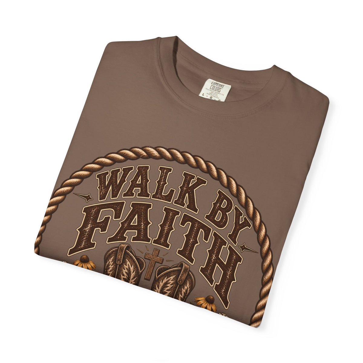 Walk By Faith - Bible Brave Hearts T-shirt