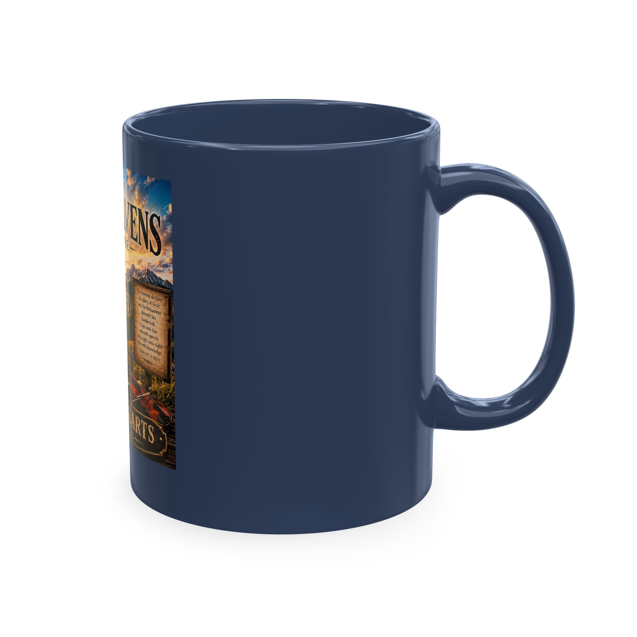 The Heavens Declare the Glory of God — Brave Hearts Country Gospel Mug