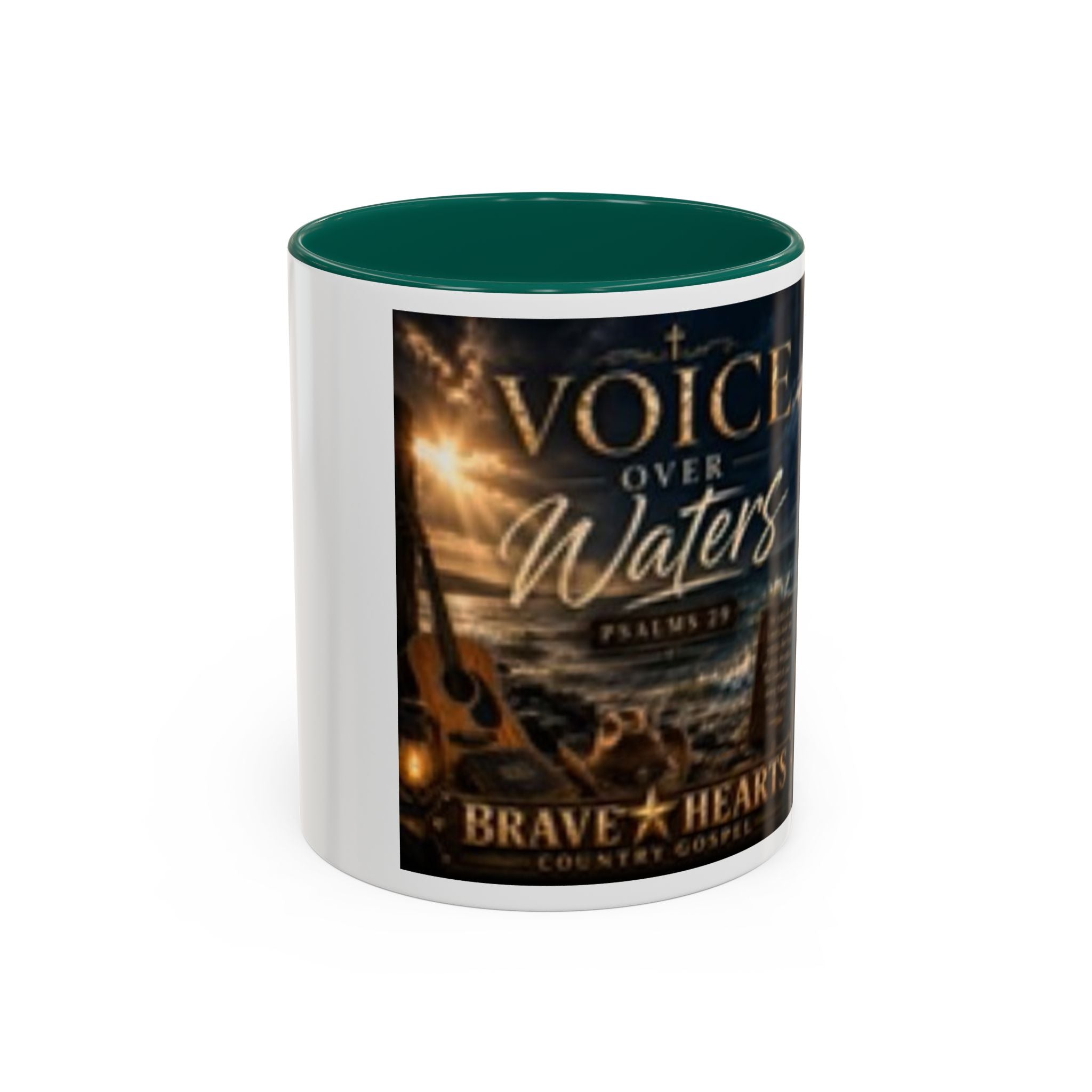 VOICE OVER WATERS - Brave Hearts Country Gospel MUGS (11oz & 15oz)