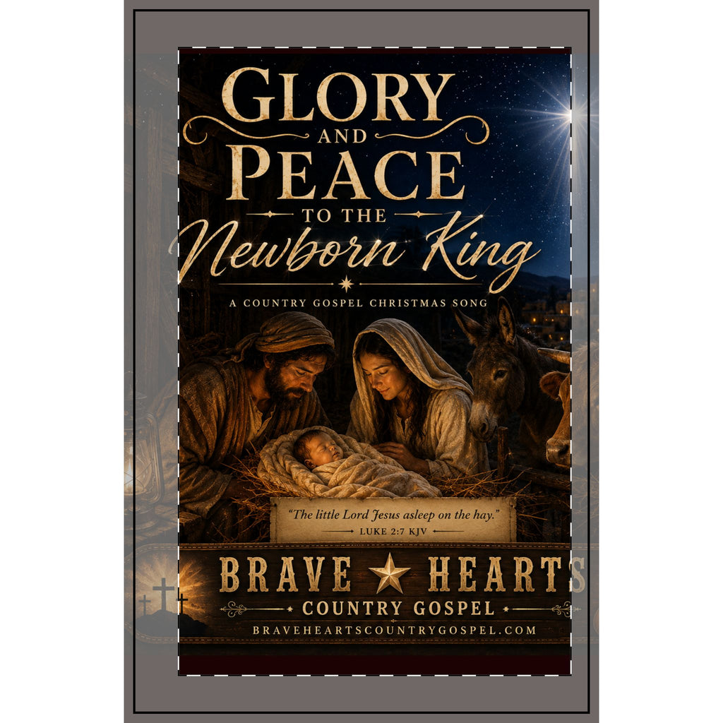 Glory and Peace to the Newborn King – Brave Hearts County Gospel - Journal