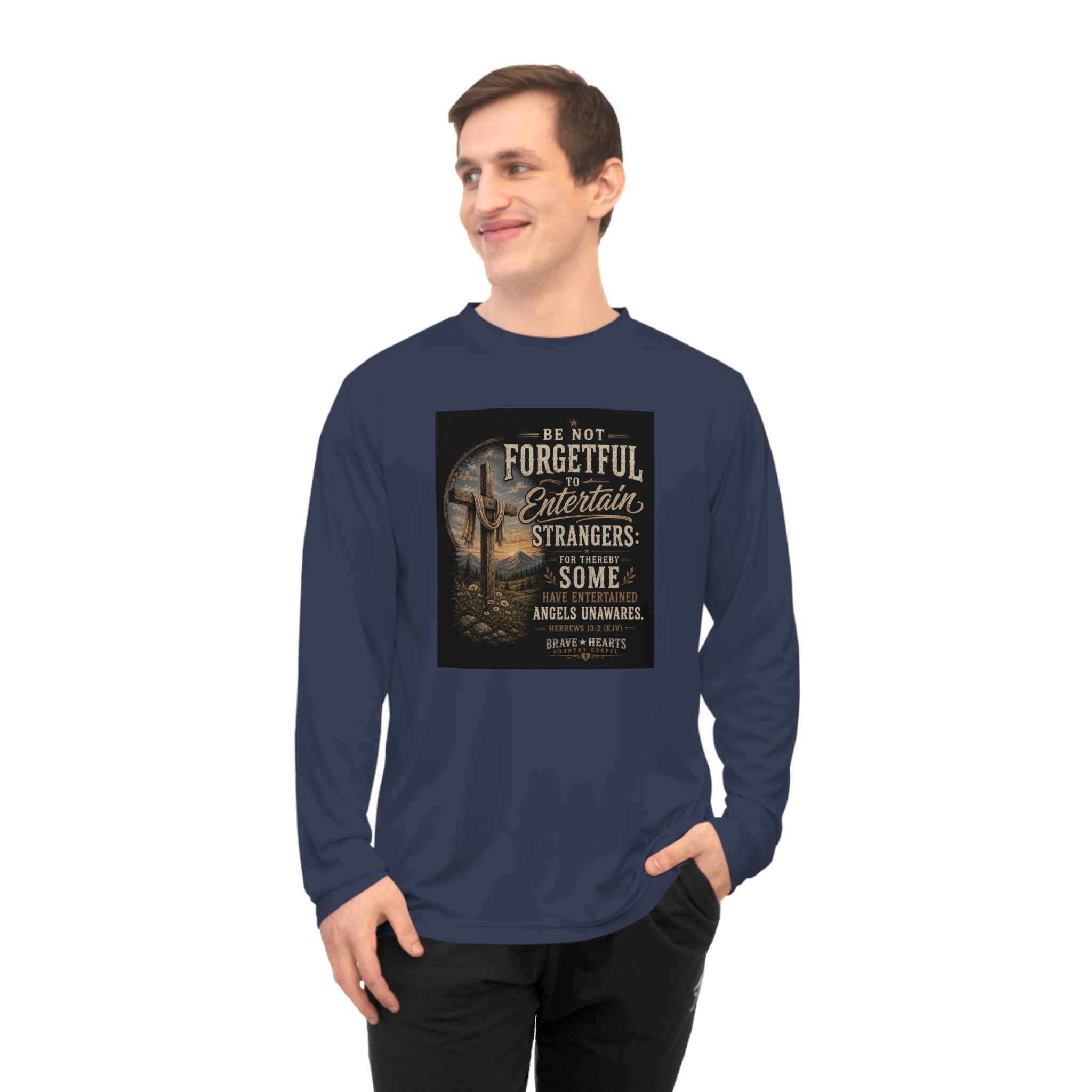 Be Not Forgetful - Brave Hearts Country Gospel Long Sleeve T-Shirt