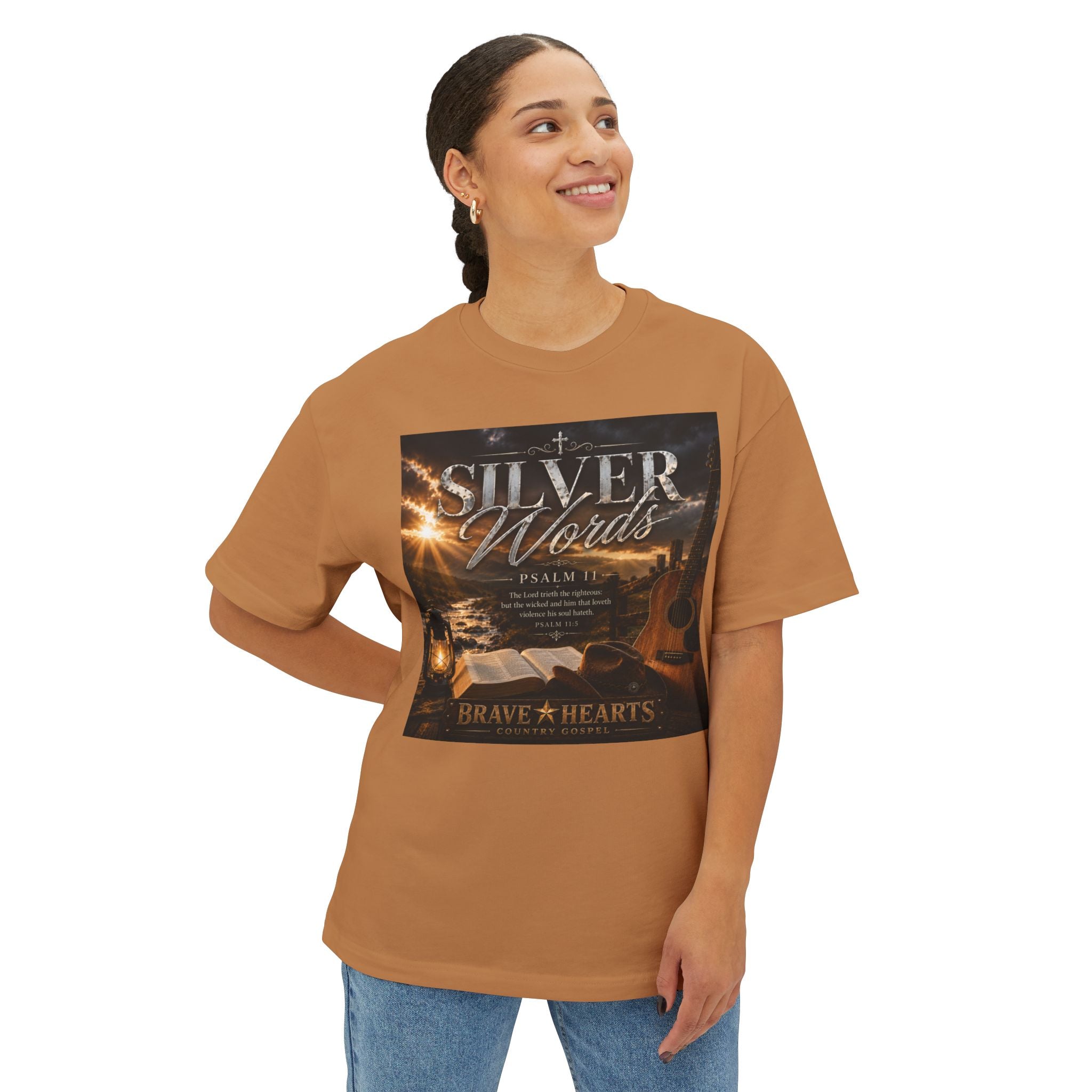 Silver Words — Brave Hearts Country Gospel T-Shirt