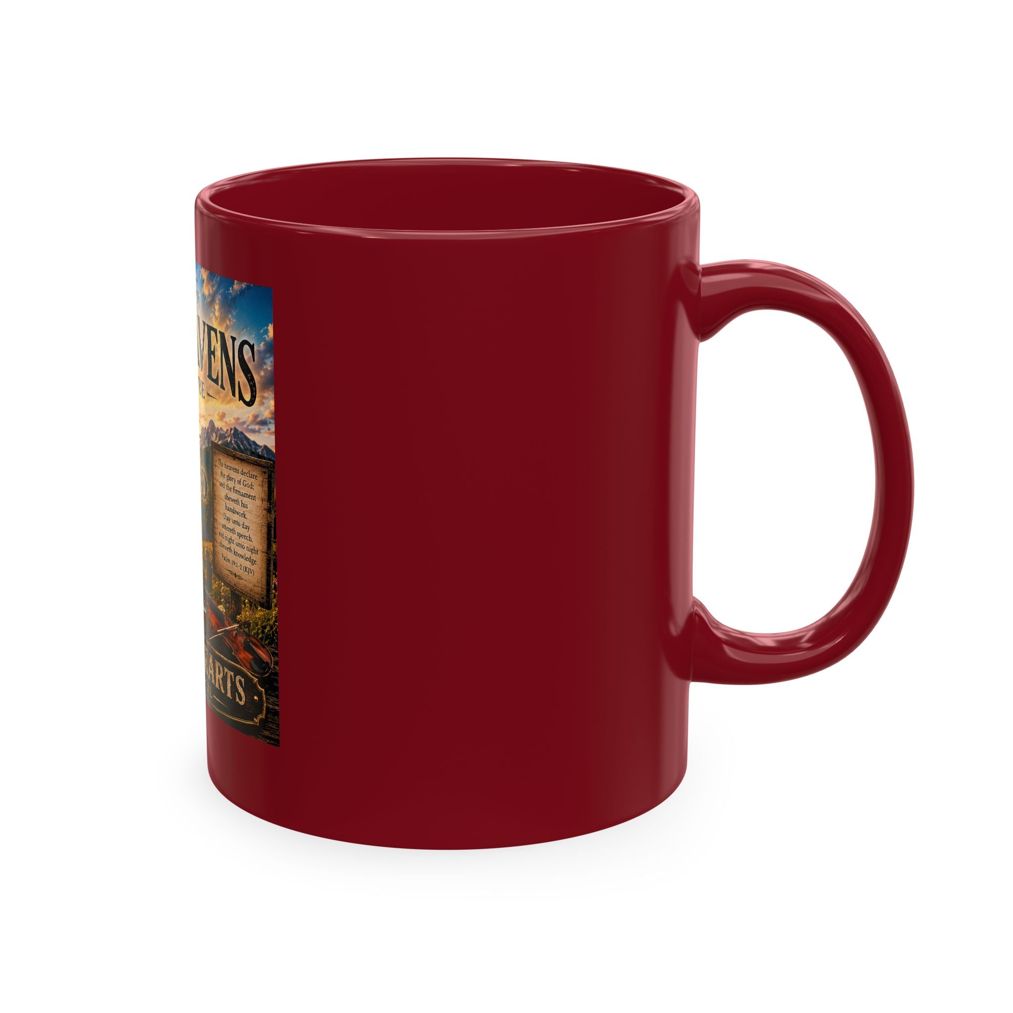 The Heavens Declare the Glory of God — Brave Hearts Country Gospel Mug
