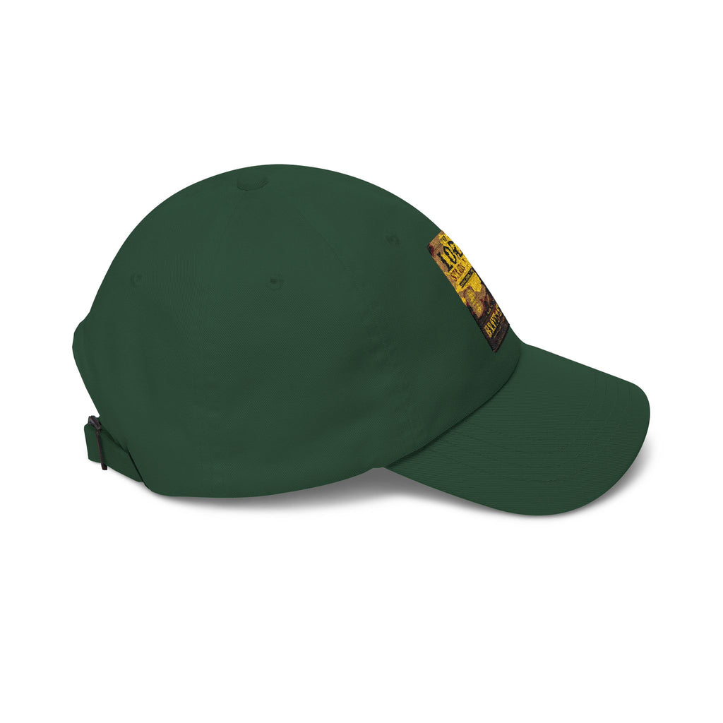 Brave Hearts Faith Dad Cap — "Lord Standin' by Me" Vintage Cross Baseball Hat