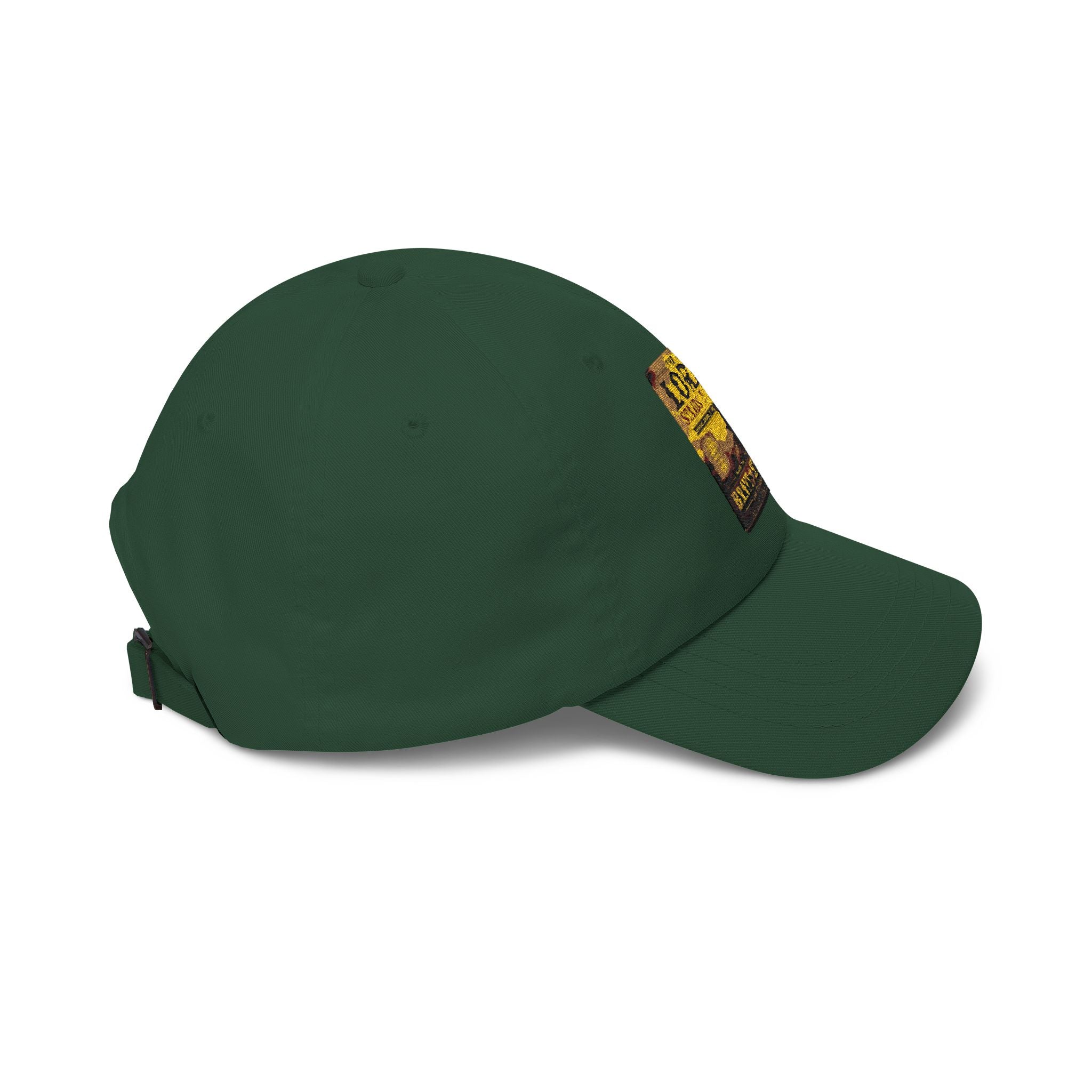 Brave Hearts Faith Dad Cap — "Lord Standin' by Me" Vintage Cross Baseball Hat