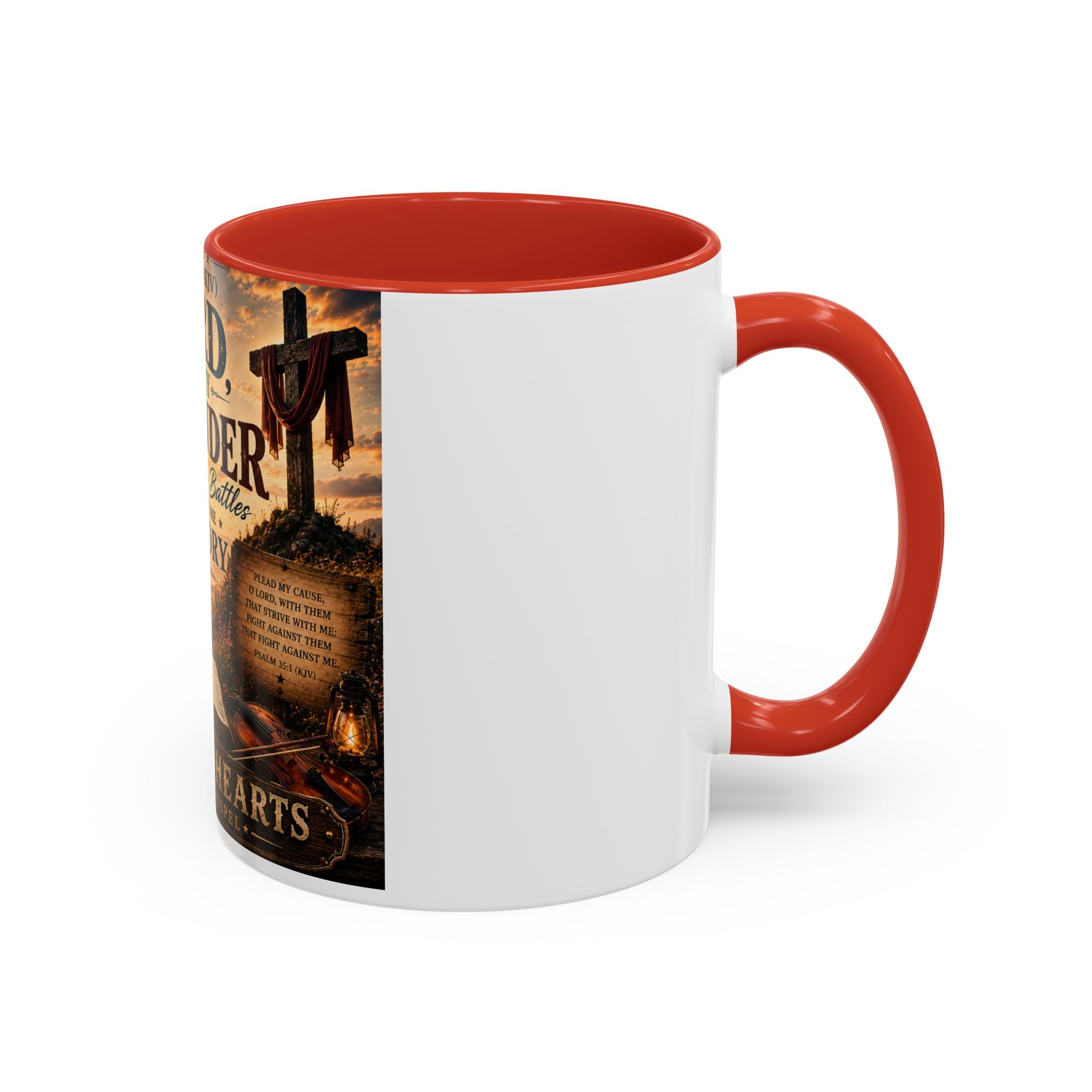 Lord, Be My Defender — Brave Hearts Country Gospel Mug