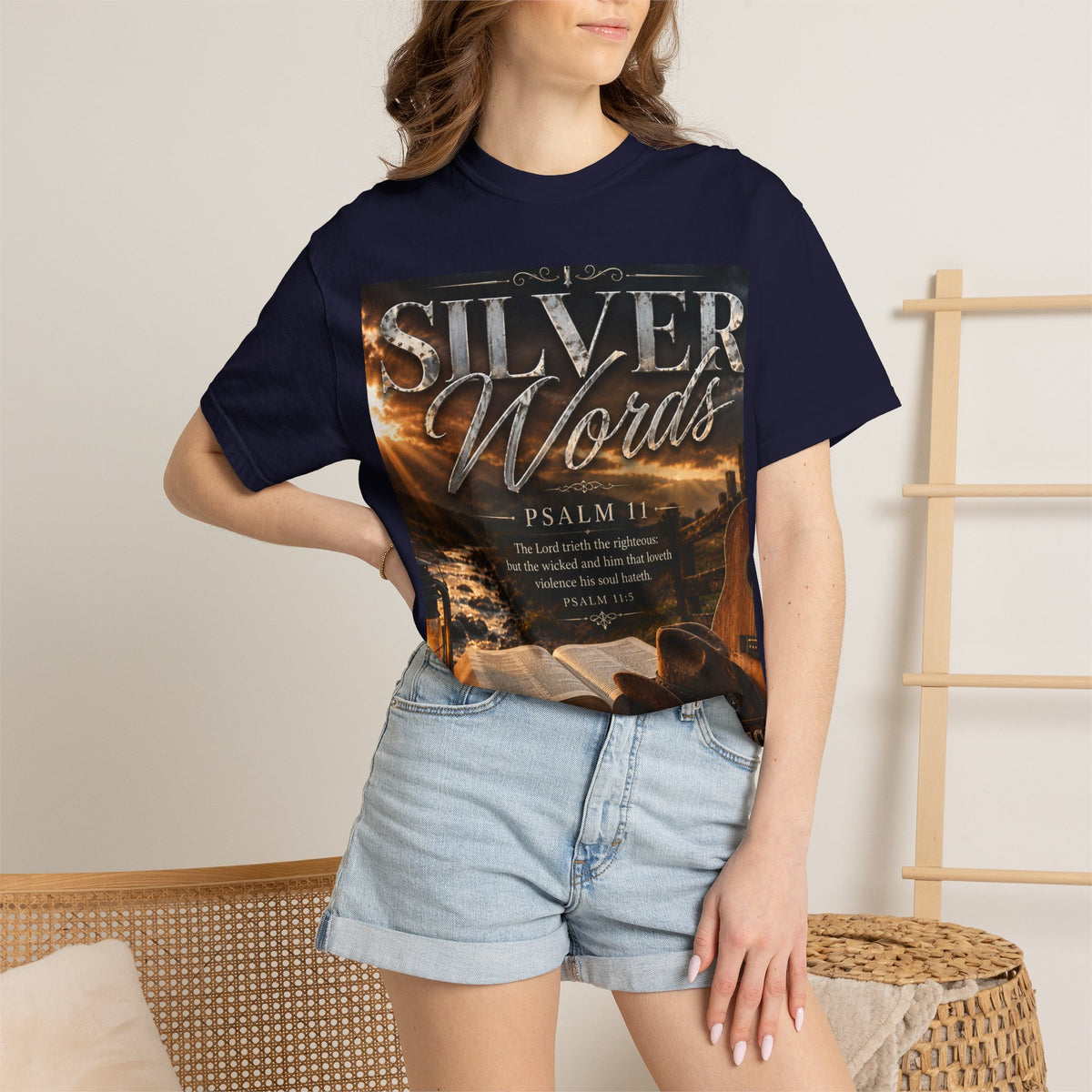 Silver Words — Brave Hearts Country Gospel T-Shirt