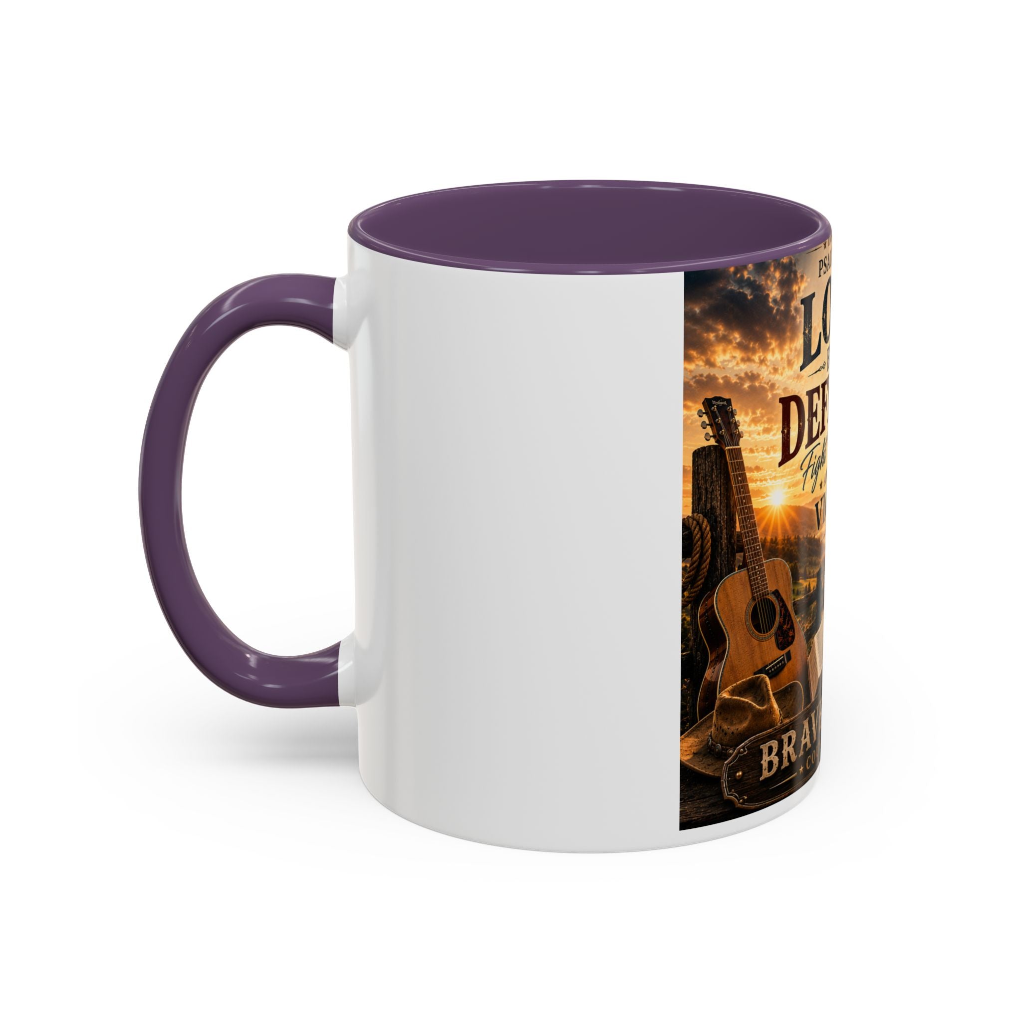 Lord, Be My Defender — Brave Hearts Country Gospel Mug