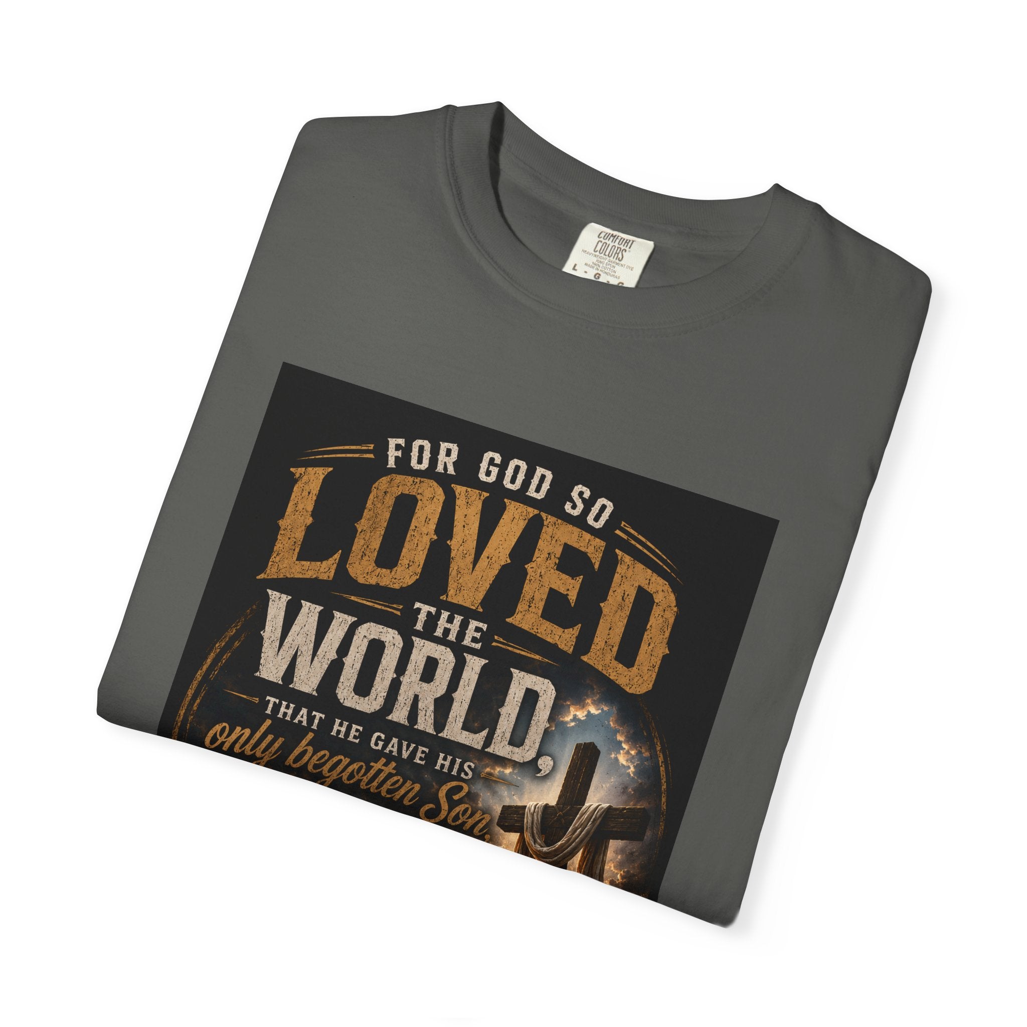 For God So Loved the World — Brave Hearts Country Gospel T-Shirt