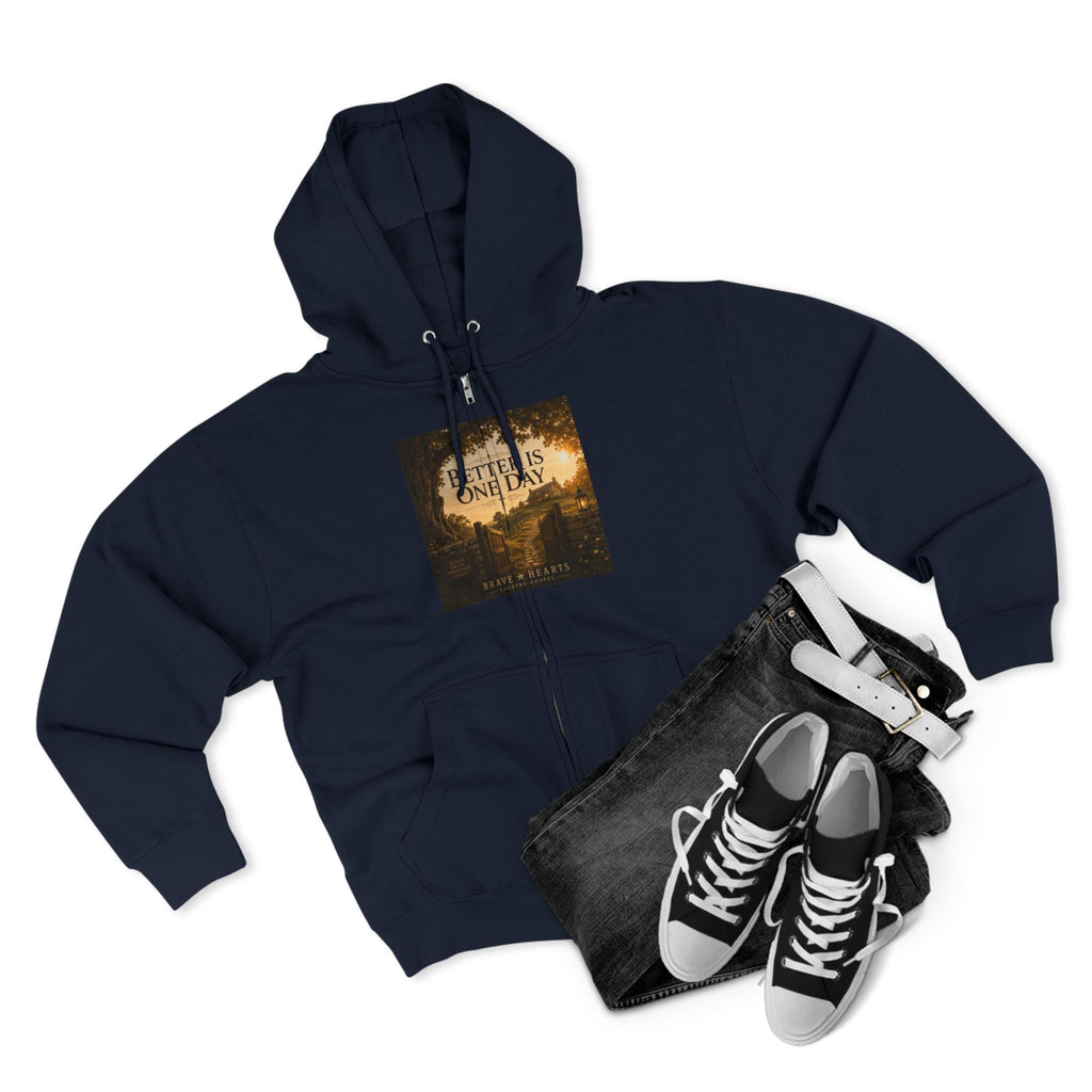 Better Is One Day - Brave Hearts Country Gospel Hoodie
