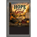 Hope in God - Brave Hearts Country Gospel Spiral Notebook
