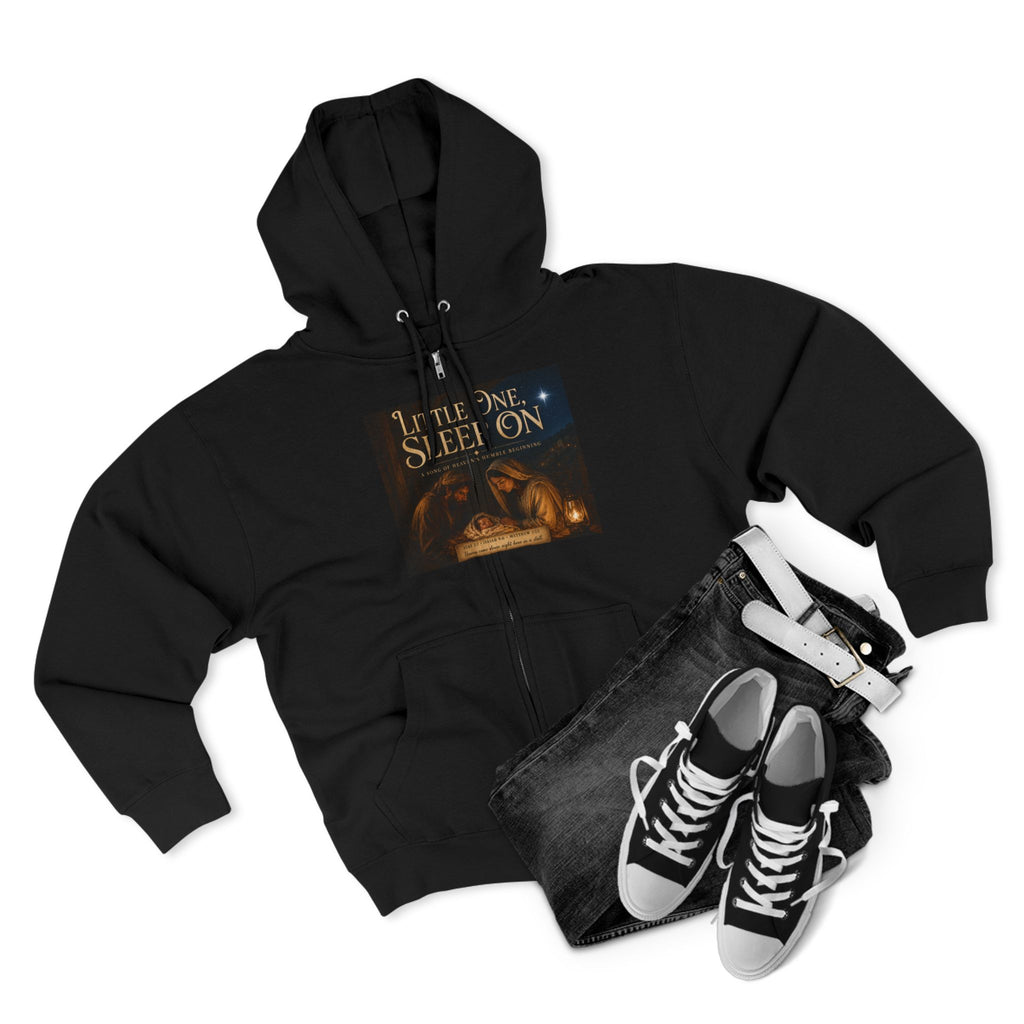 Little One, Sleep On-Brave Hearts Country Gospel ZIP Hoodie