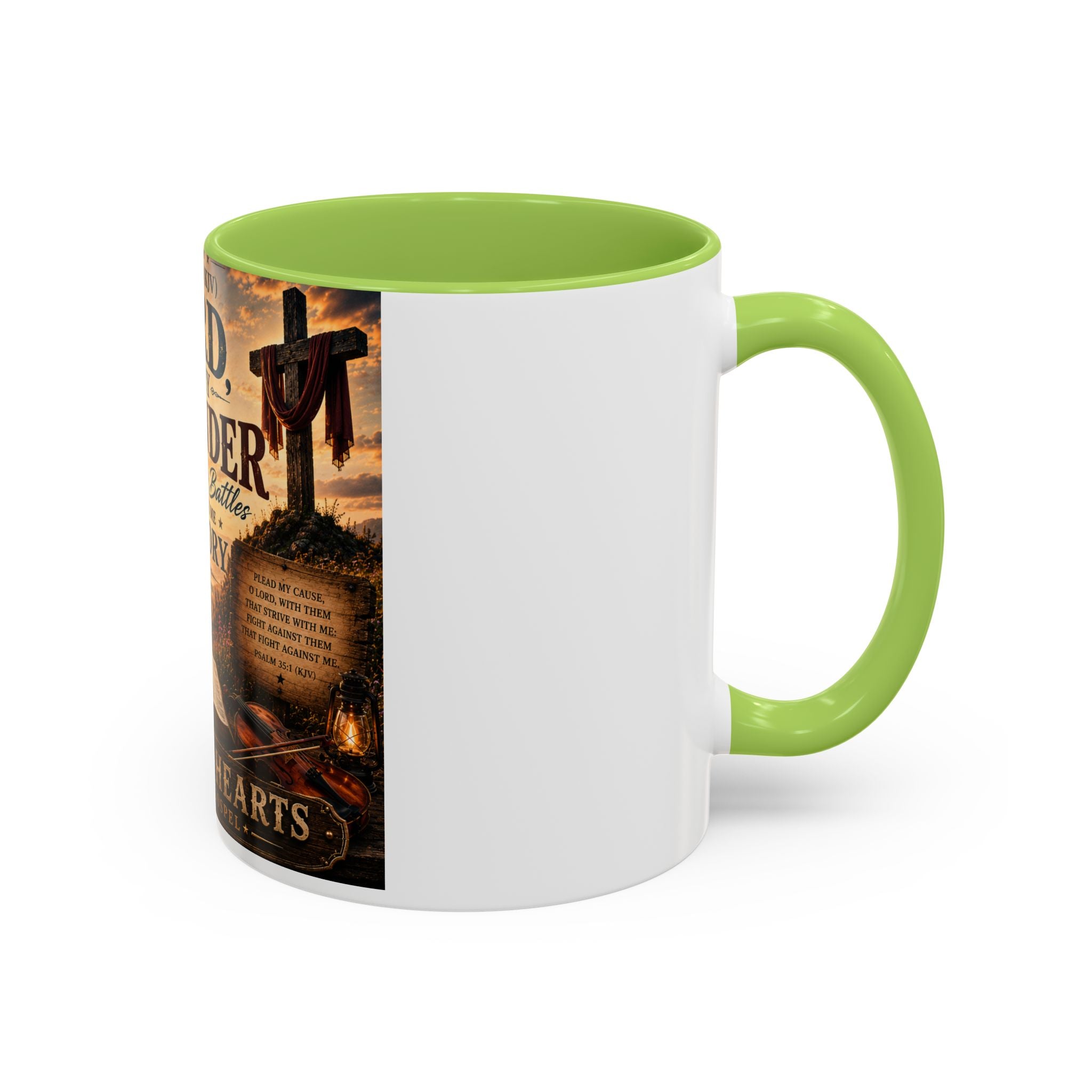 Lord, Be My Defender — Brave Hearts Country Gospel Mug