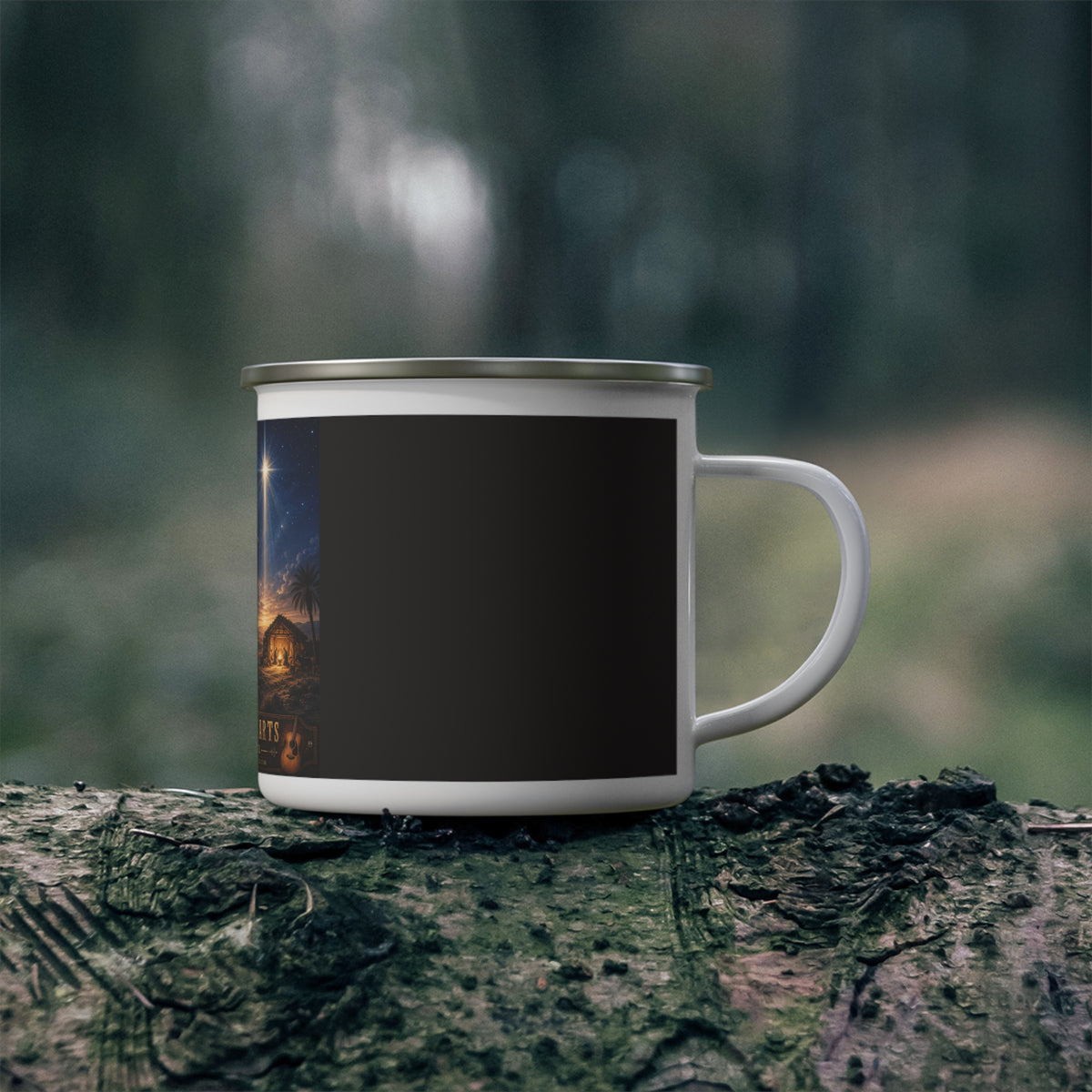 Fire in the Sky — Brave Hearts Country Gospel Camping Mug