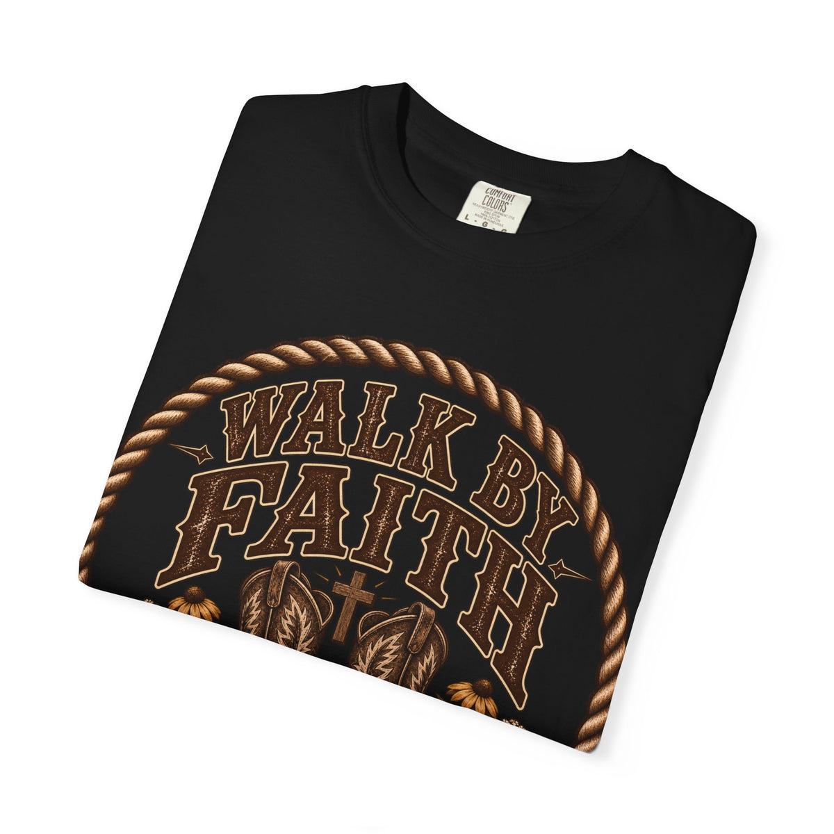 Walk By Faith - Bible Brave Hearts T-shirt