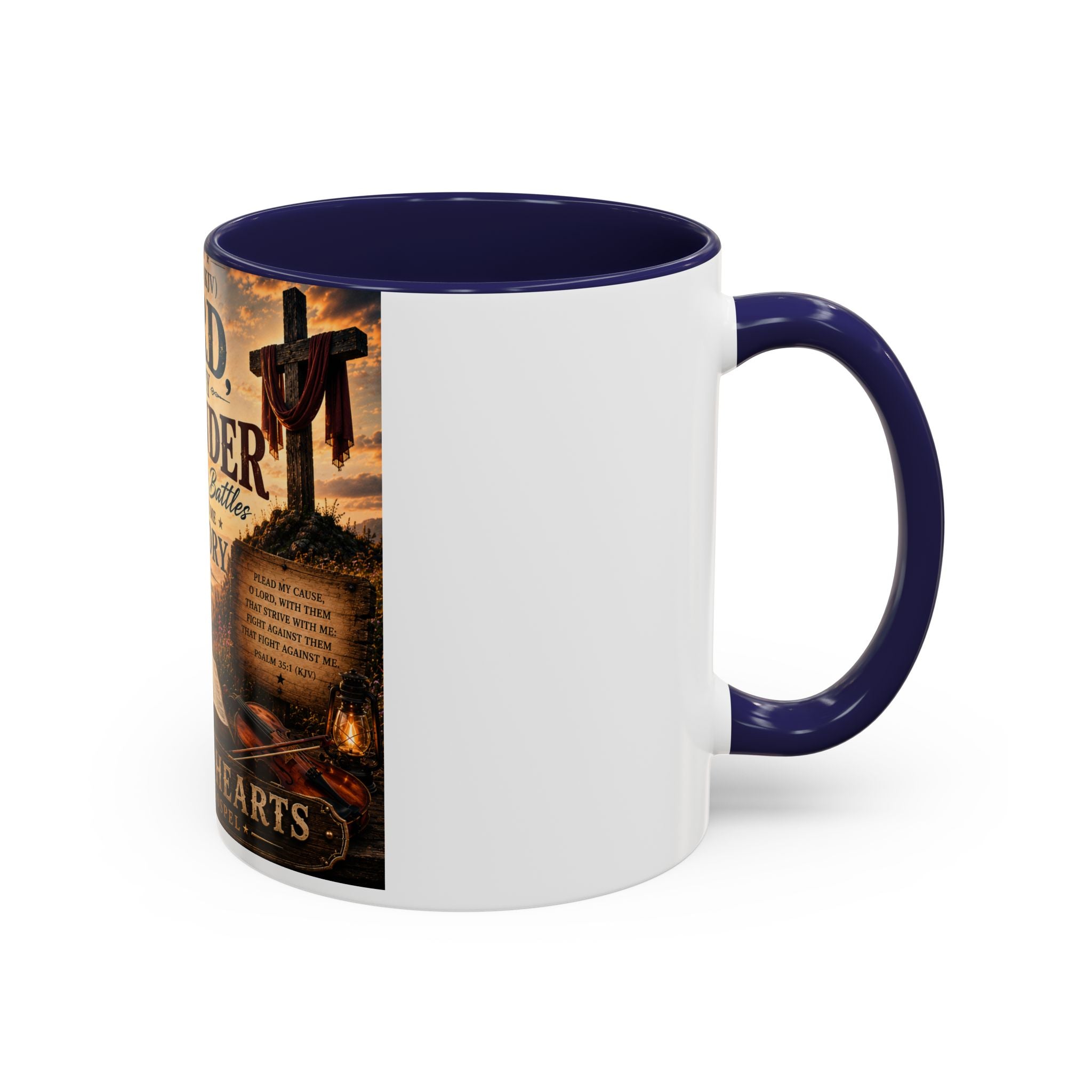 Lord, Be My Defender — Brave Hearts Country Gospel Mug