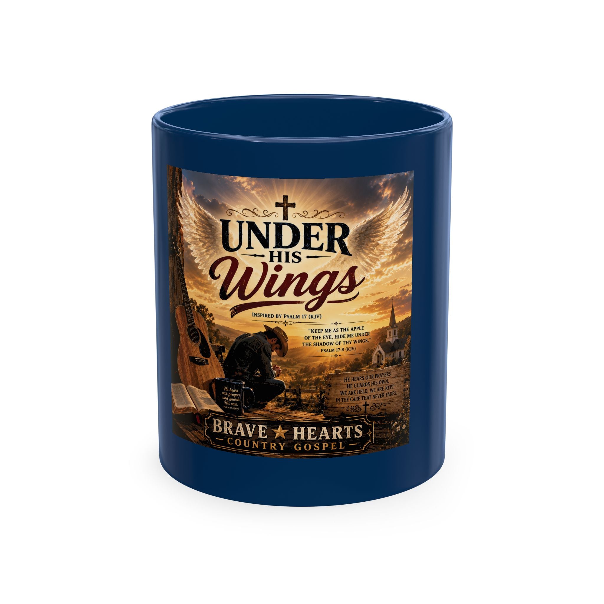 Under His Wings — Brave Hearts Country Gospel Mug
