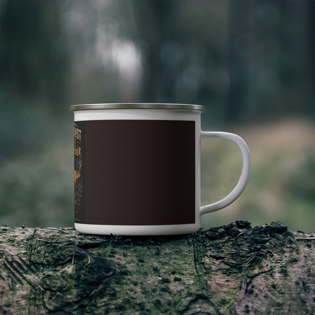 If Thou Canst Believe — Brave Hearts Country Gospel Enamel Camping Mug