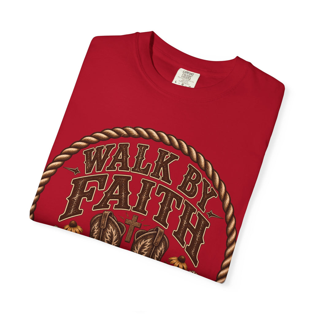 Walk By Faith - Bible Brave Hearts T-shirt