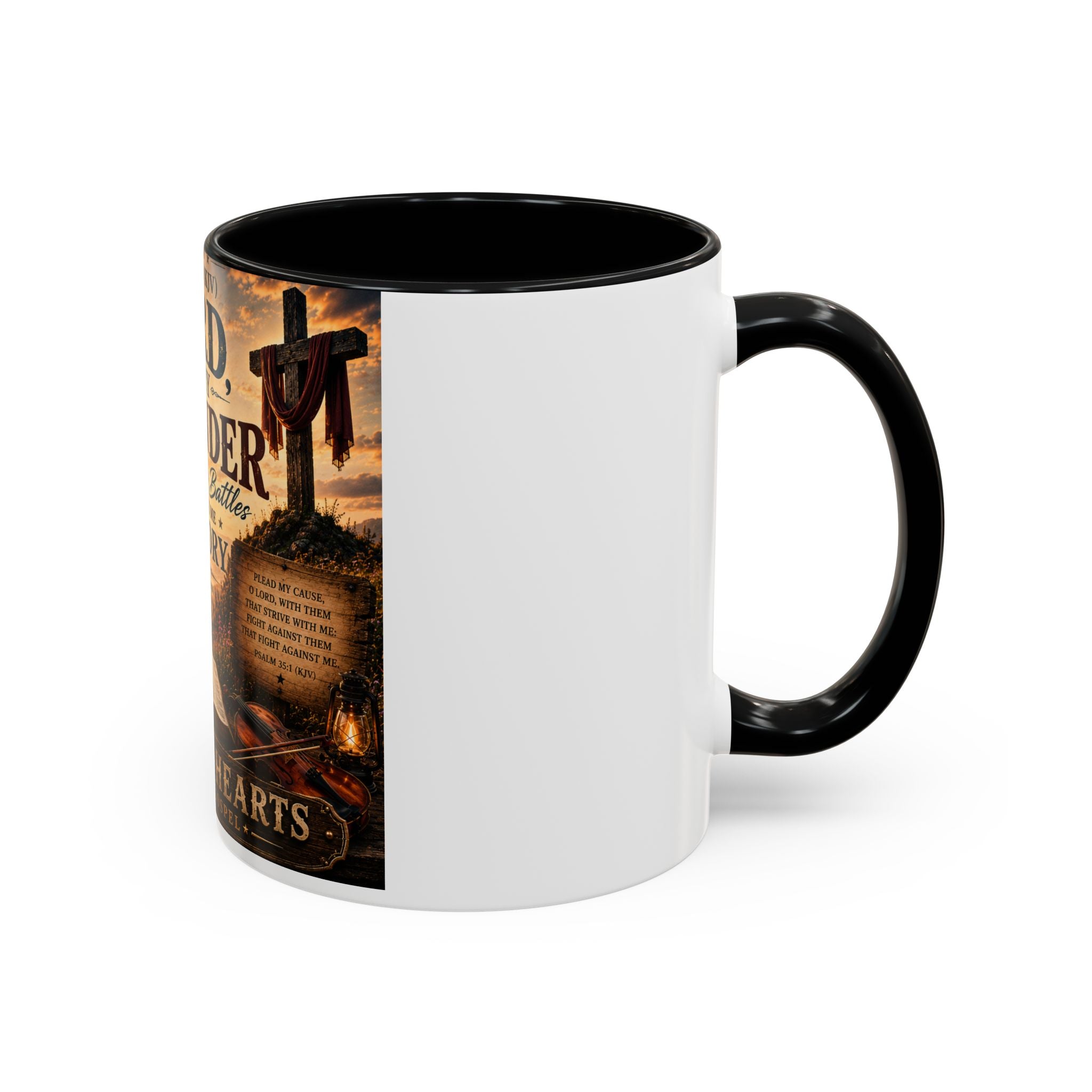 Lord, Be My Defender — Brave Hearts Country Gospel Mug