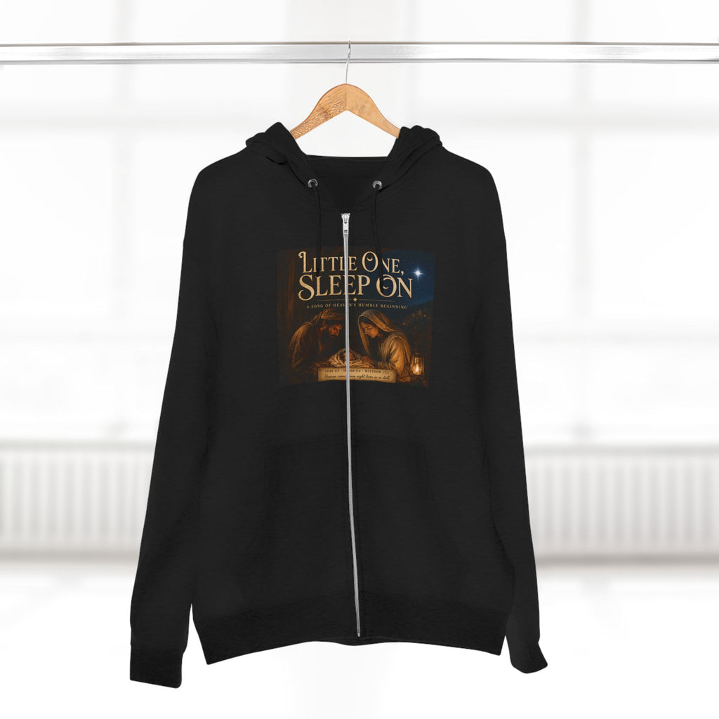 Little One, Sleep On-Brave Hearts Country Gospel ZIP Hoodie