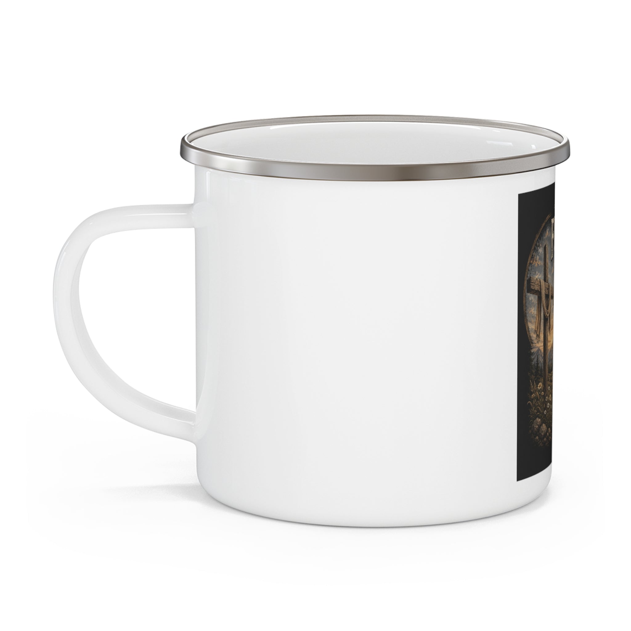 Be Not Forgetful — Brave Hearts Country Gospel Enamel Camping Mug