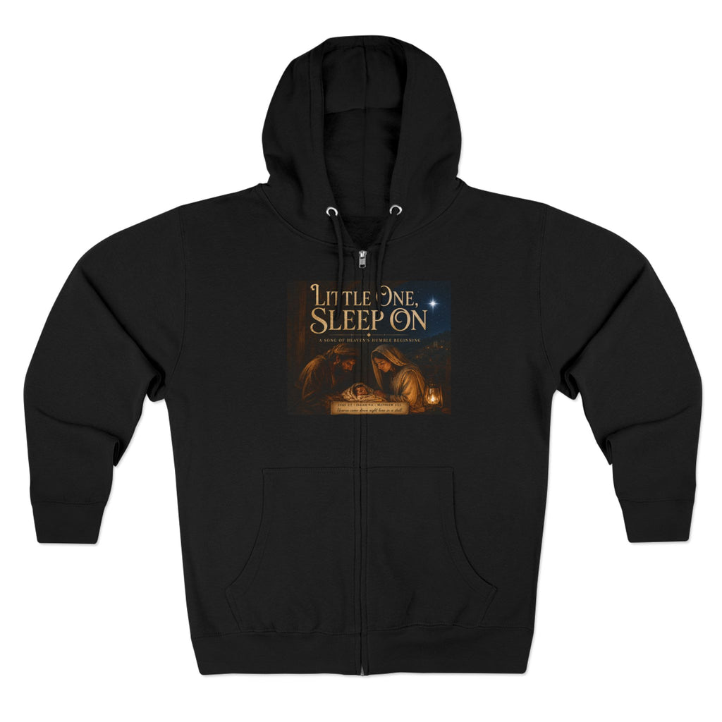 Little One, Sleep On-Brave Hearts Country Gospel ZIP Hoodie