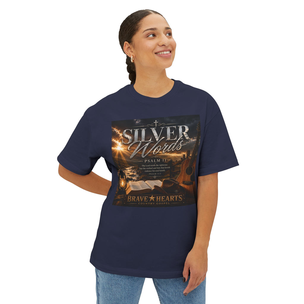 Silver Words — Brave Hearts Country Gospel T-Shirt