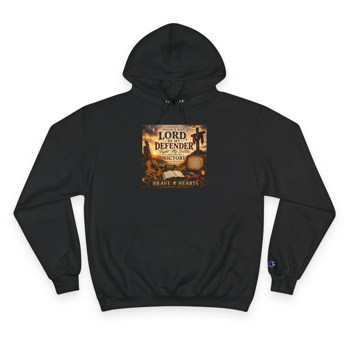Lord Be My Defender – Brave Hearts Country Gospel Hoodie