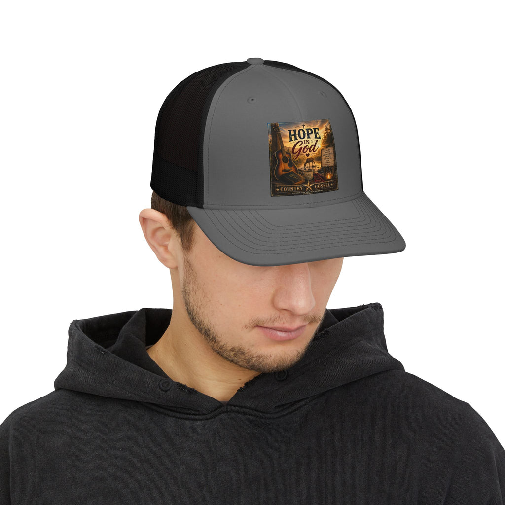 Hope in God — Brave Hearts Country Gospel Trucker Hat