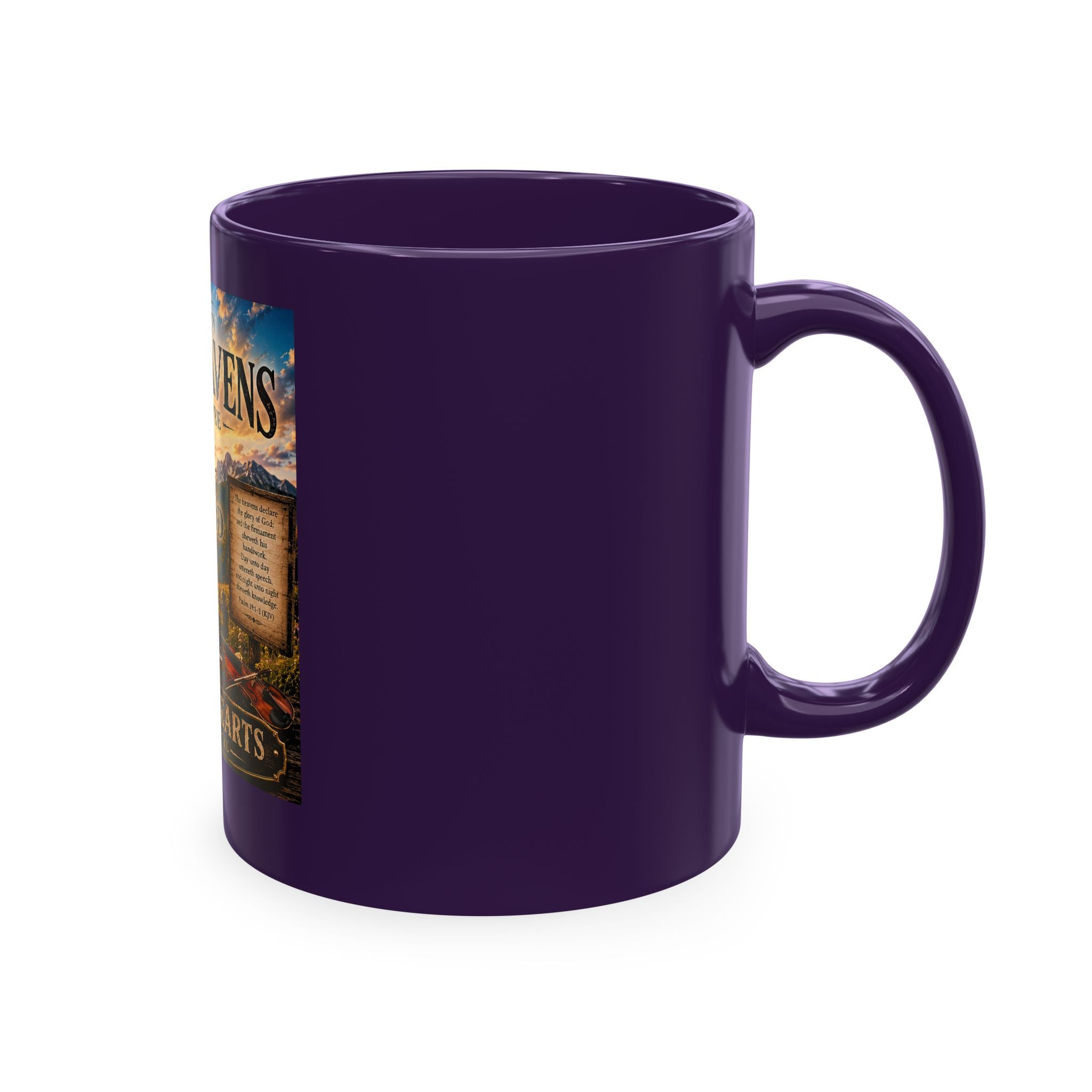 The Heavens Declare the Glory of God — Brave Hearts Country Gospel Mug