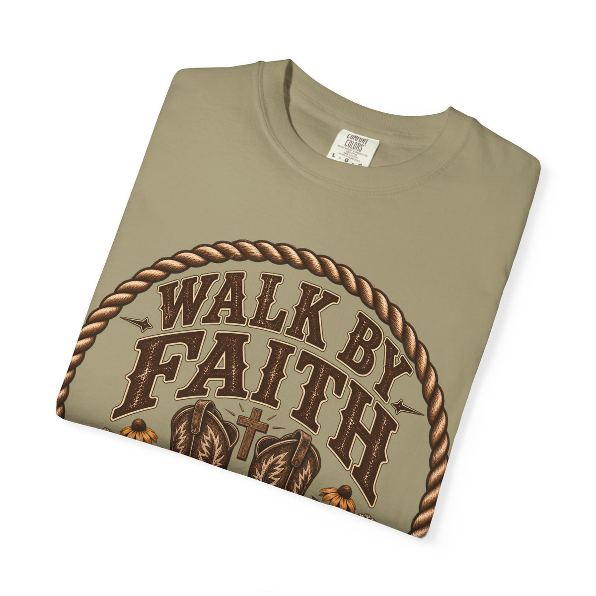 Walk By Faith - Bible Brave Hearts T-shirt