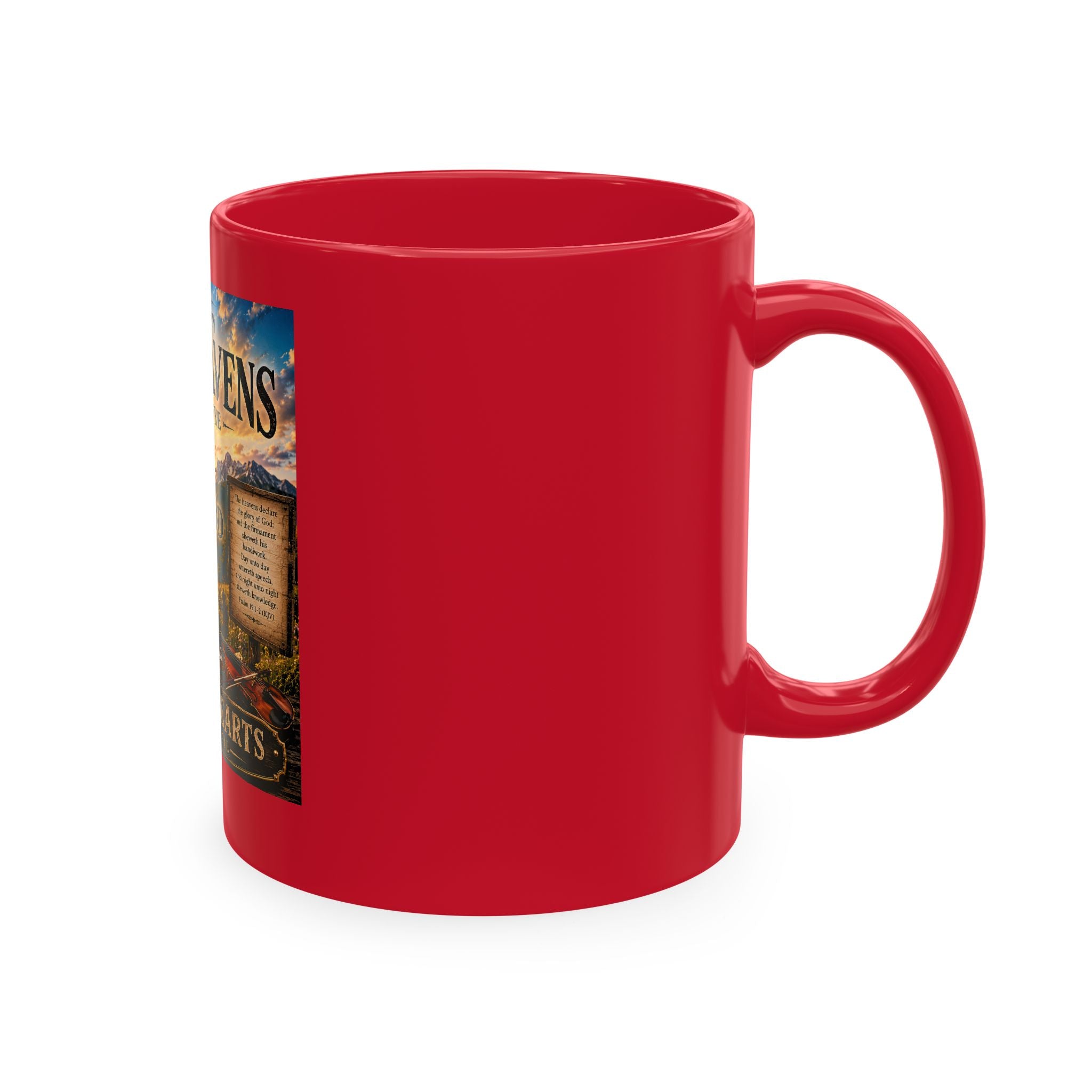 The Heavens Declare the Glory of God — Brave Hearts Country Gospel Mug