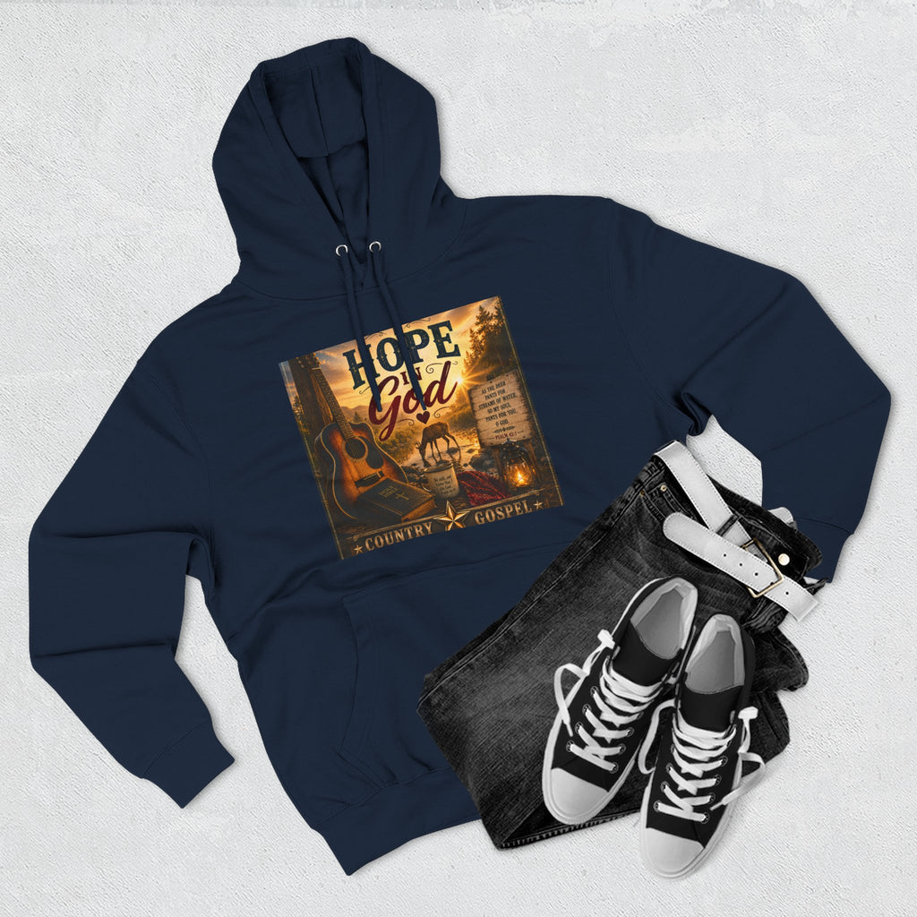 Hope in God  — Brave Hearts Country Gospel Fleece Hoodie