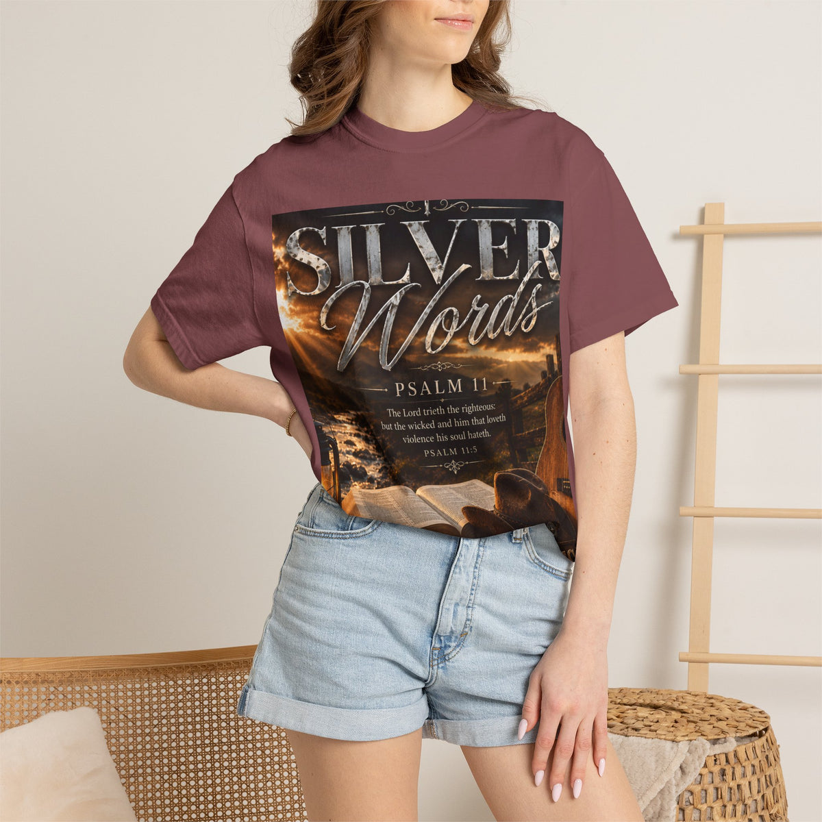 Silver Words — Brave Hearts Country Gospel T-Shirt