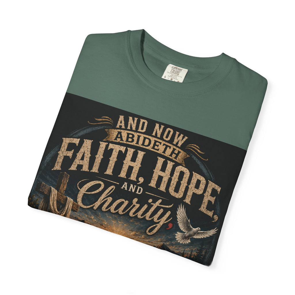 Faith, Hope, and Charity — Brave Hearts Country Gospel T-Shirt