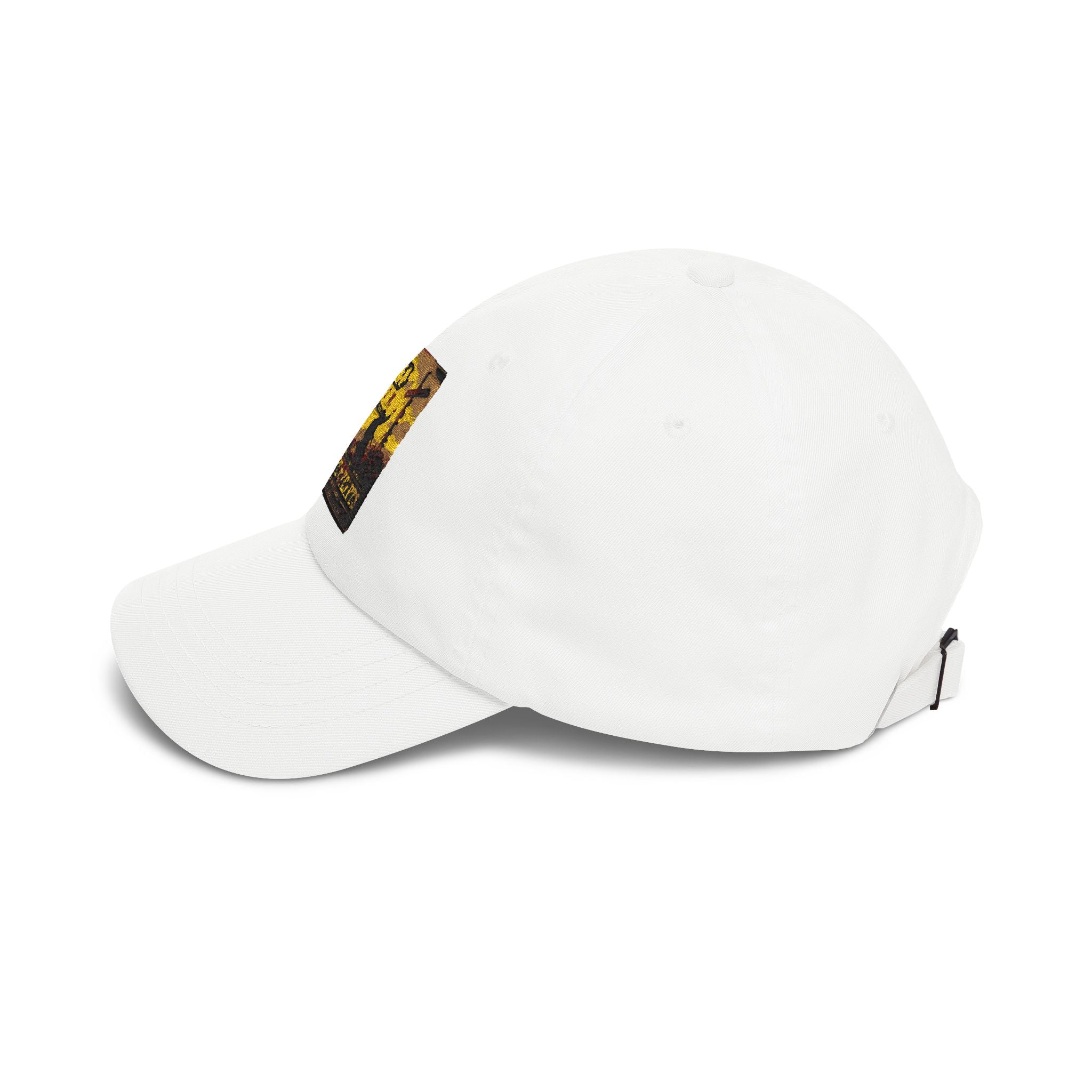 Brave Hearts Faith Dad Cap — "Lord Standin' by Me" Vintage Cross Baseball Hat