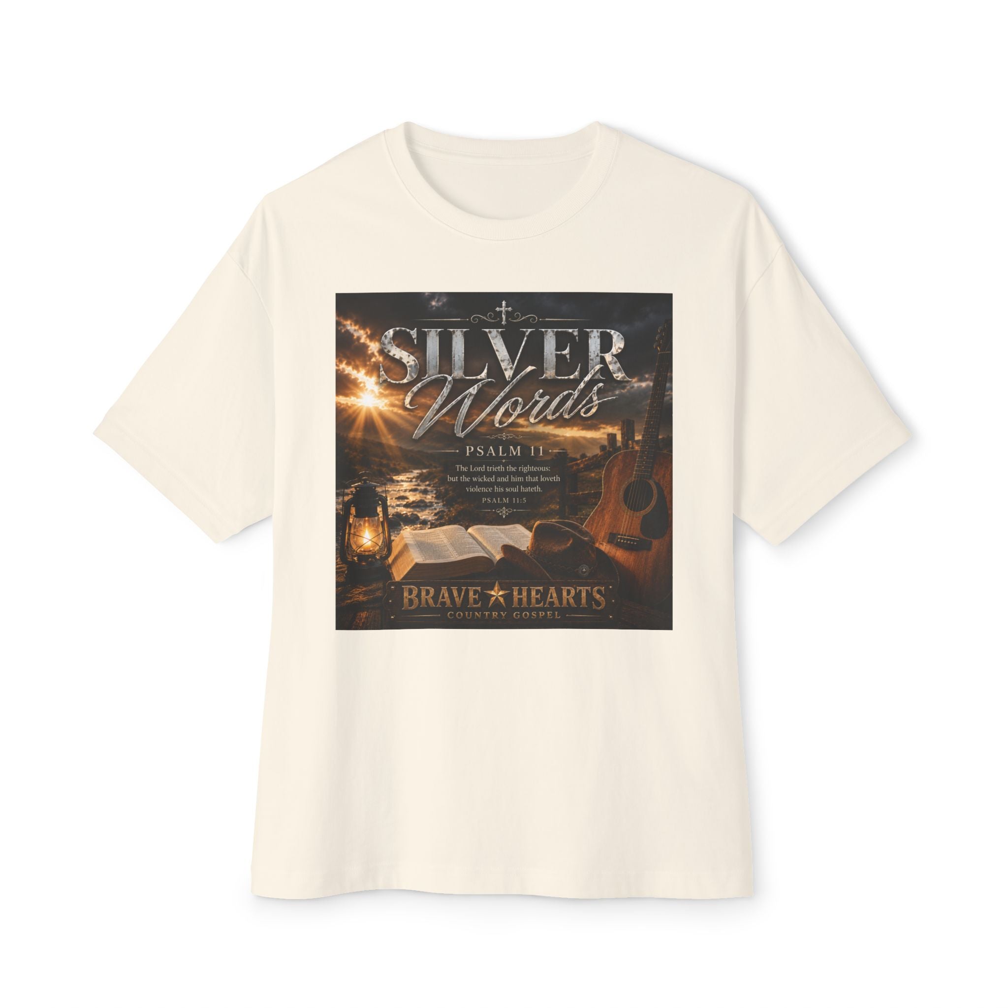 Silver Words — Brave Hearts Country Gospel T-Shirt