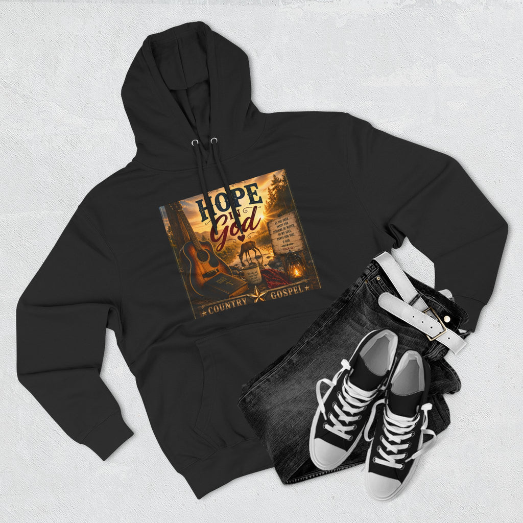 Hope in God  — Brave Hearts Country Gospel Fleece Hoodie
