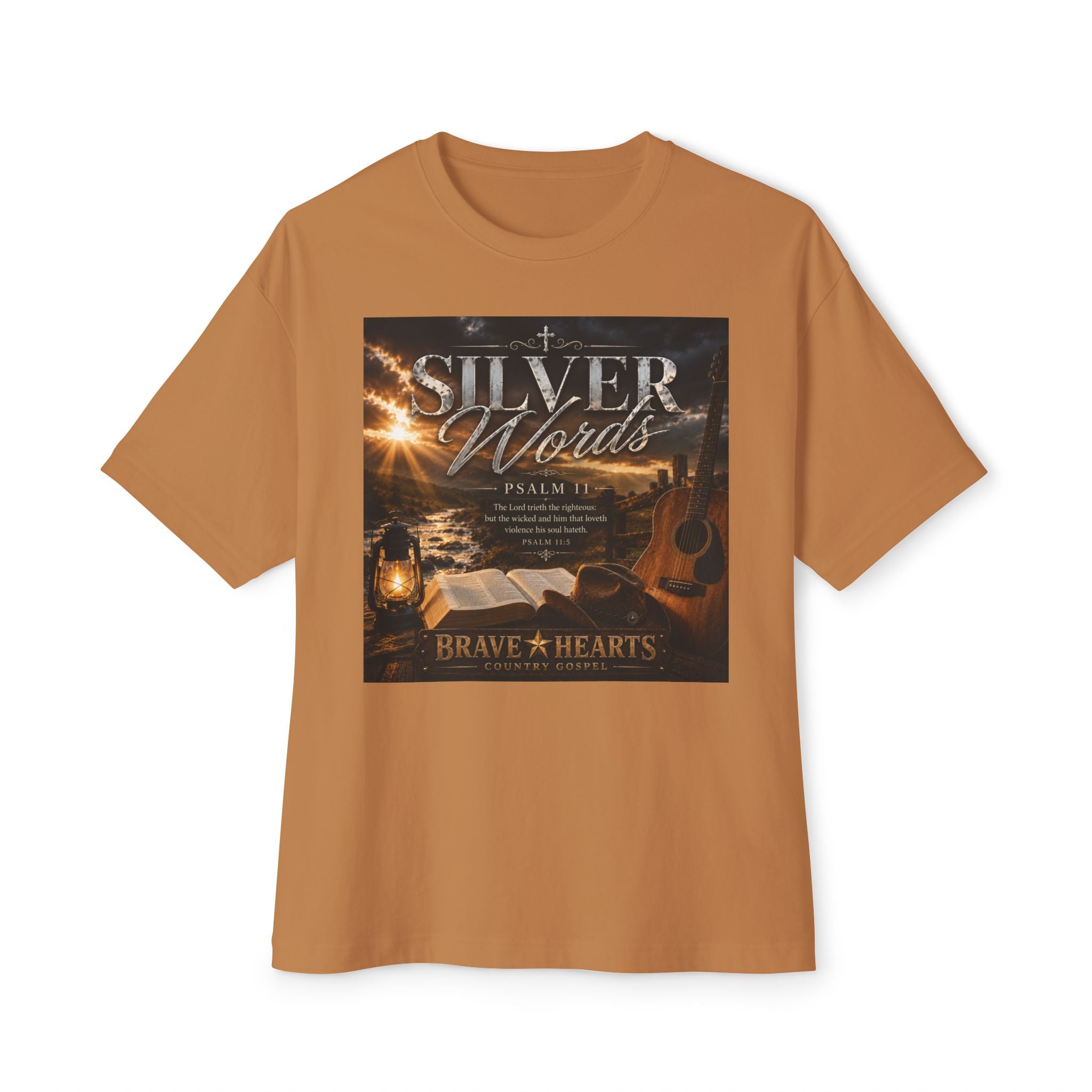 Silver Words — Brave Hearts Country Gospel T-Shirt