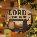 THE LOD SRANDS BY ME -Brave Hearts County Gospel Glass Ornaments