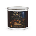Glory and Peace to the Newborn King - Brave Hearts Country Gospel Camping Mug