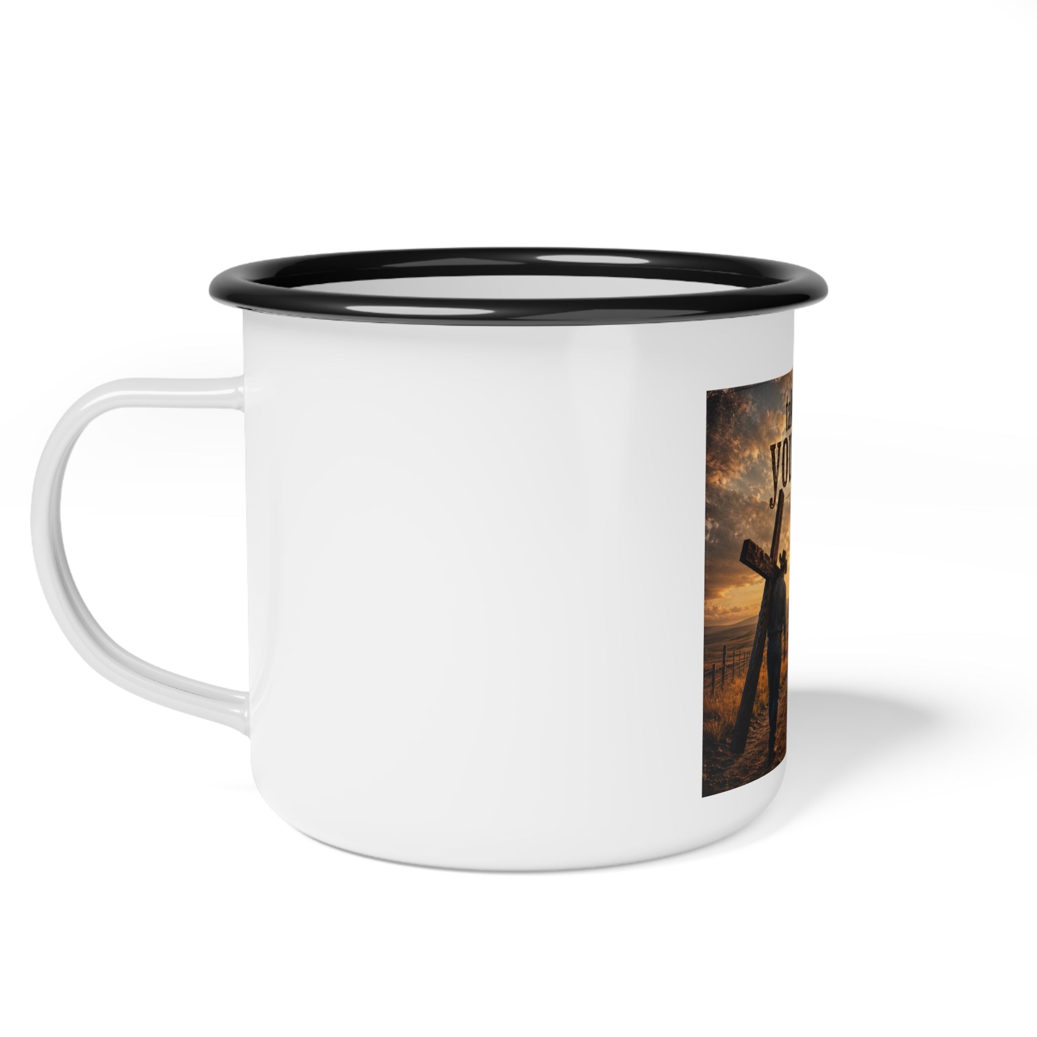 Take Up Your Cross — Brave Hearts Country Gospel Camping Mug