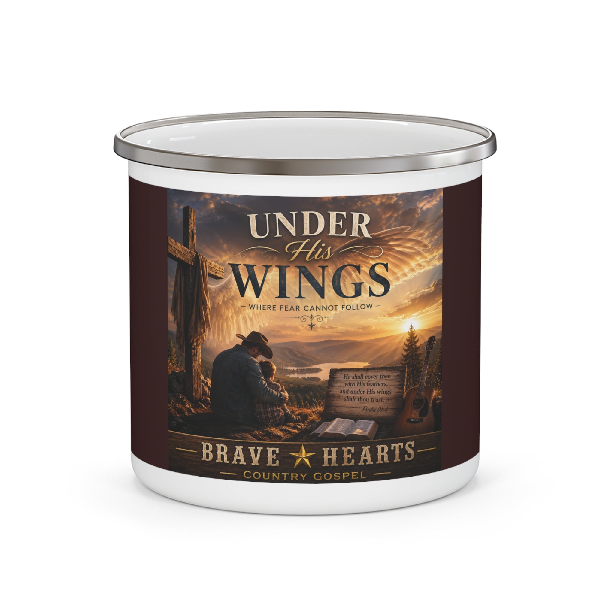 Under His Wings - Brave Hearts Country Gospel Mug