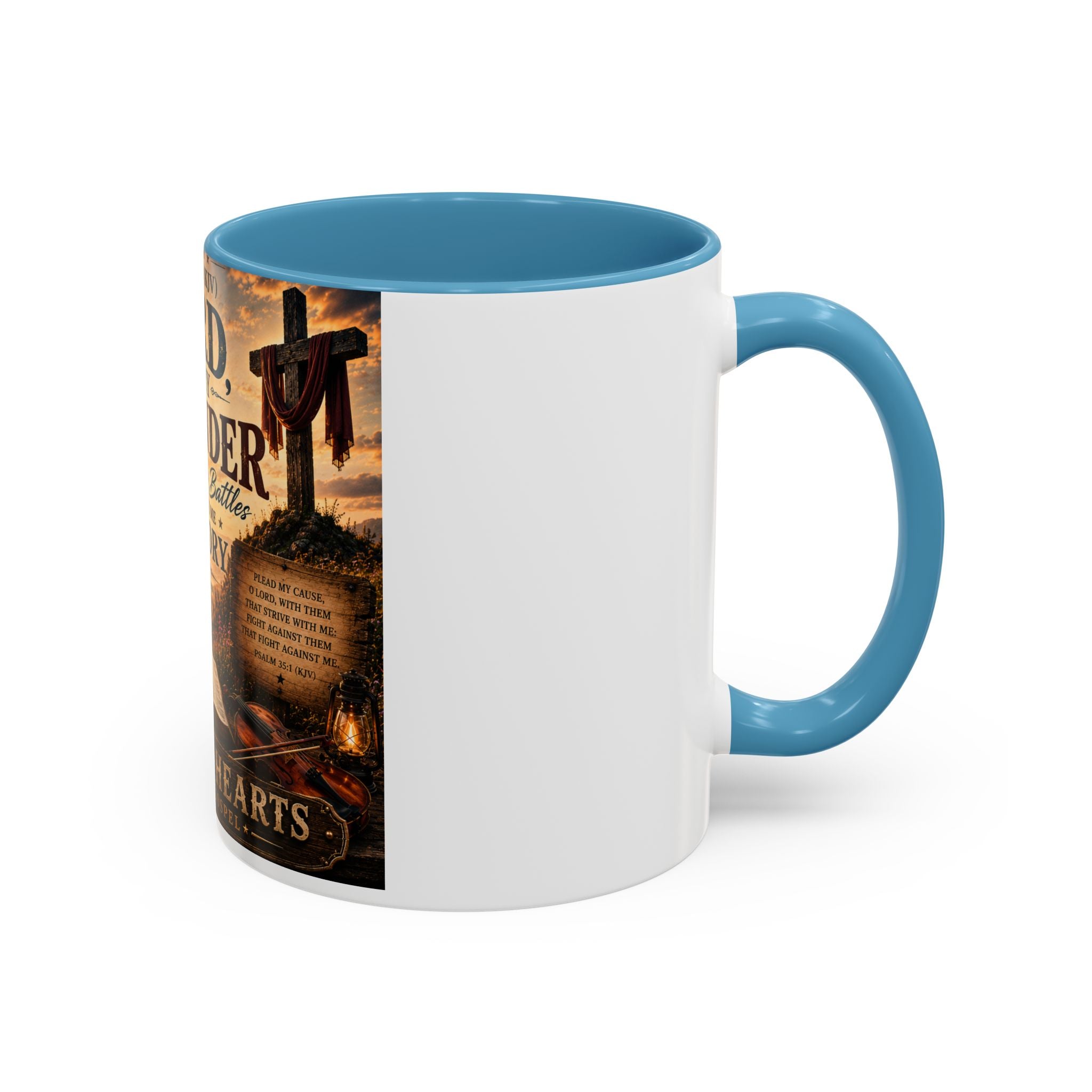 Lord, Be My Defender — Brave Hearts Country Gospel Mug