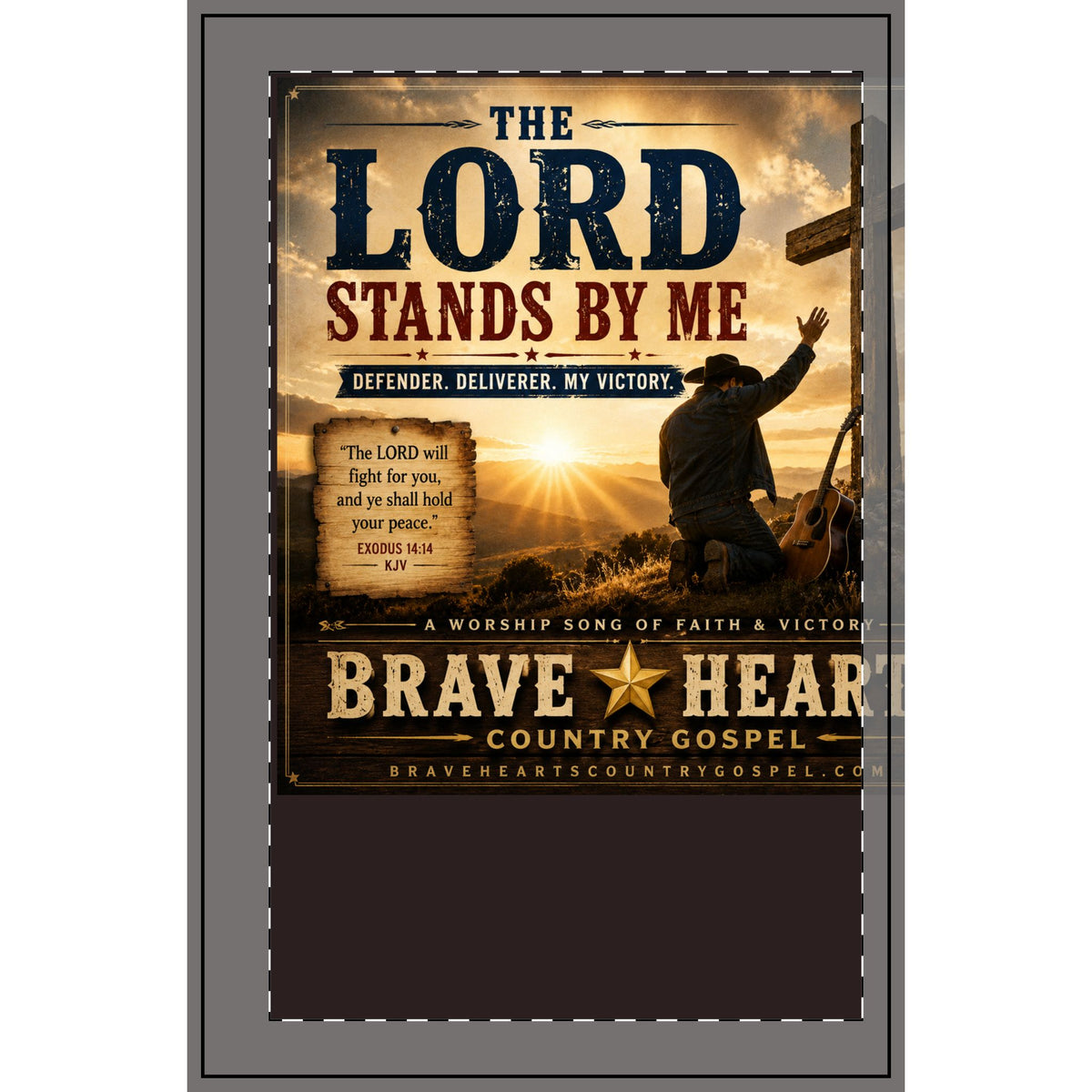 The Lord Stands By Me — Brave Heart Country Gospel - Journal