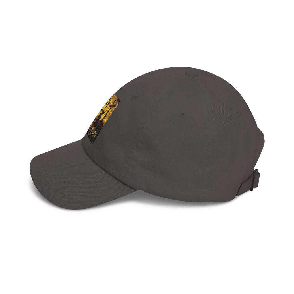 Brave Hearts Faith Dad Cap — "Lord Standin' by Me" Vintage Cross Baseball Hat